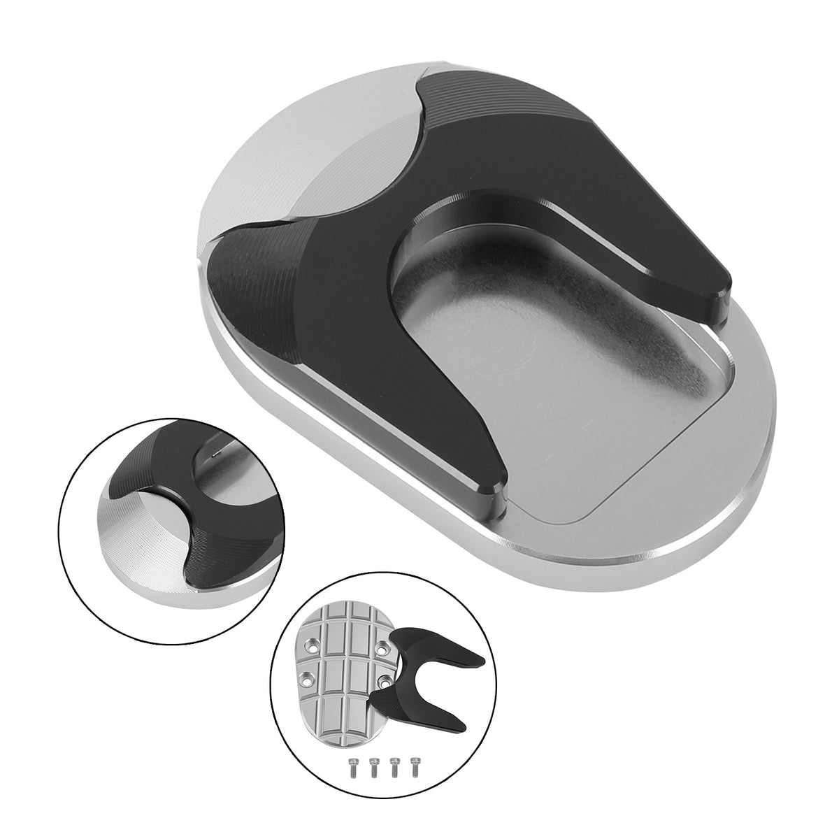 2013?2020 Vespa GTS300 Kickstand Enlarge Plate Pad