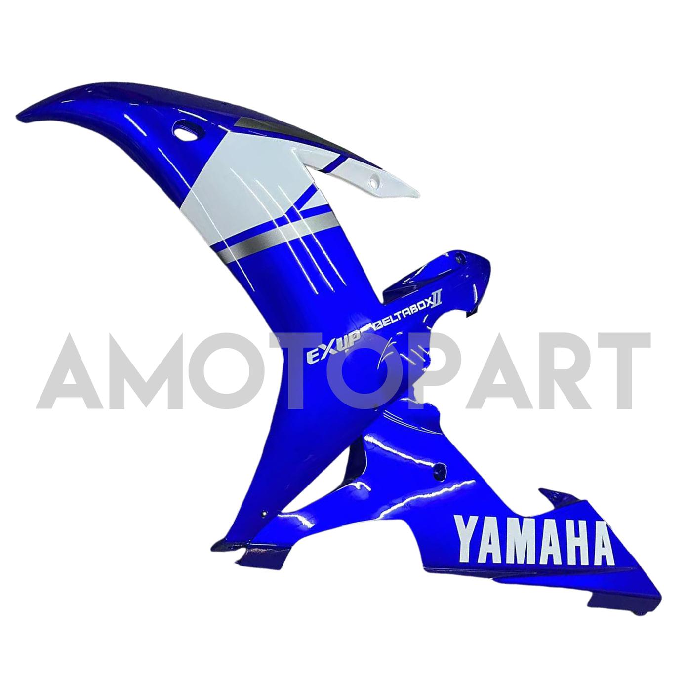 Amotopart 2002-2003 Yamaha YZF 1000 R1 Blue White Fairing Kit