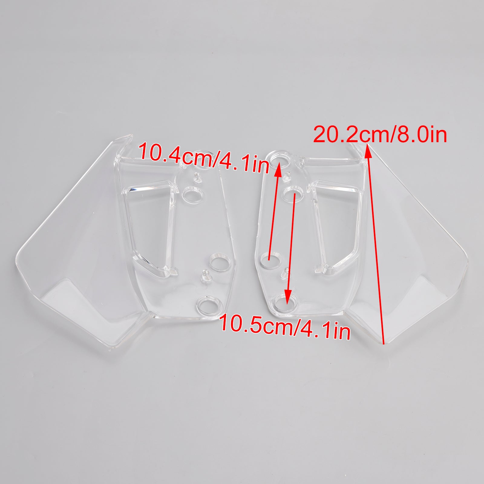 BMW R1300GS 2024-2025 Luftabweiser-Seitenabdeckungsschild
