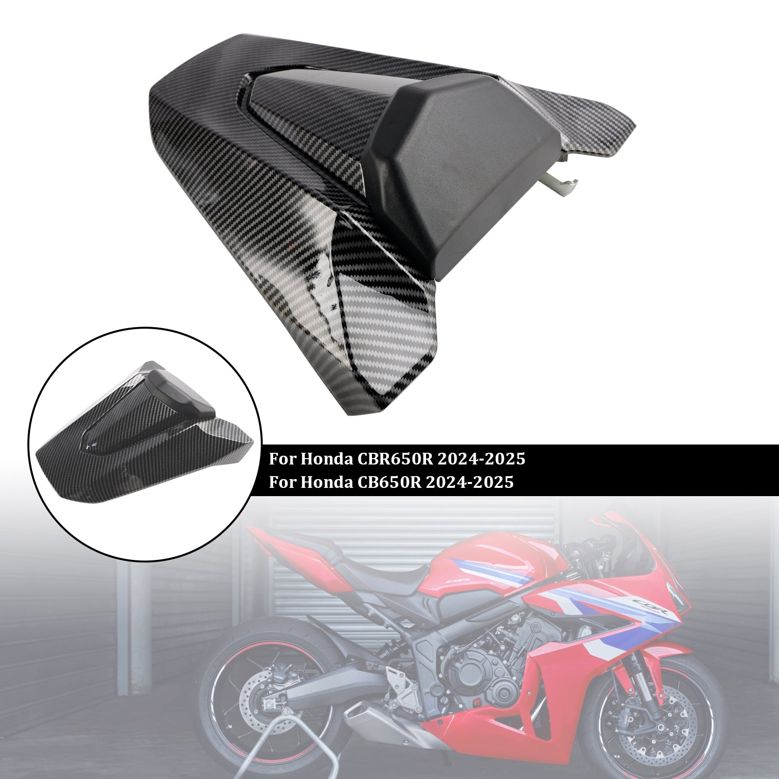 2024-2025 Honda CBR650R CB650R Rear Tail Seat Fairing Cover