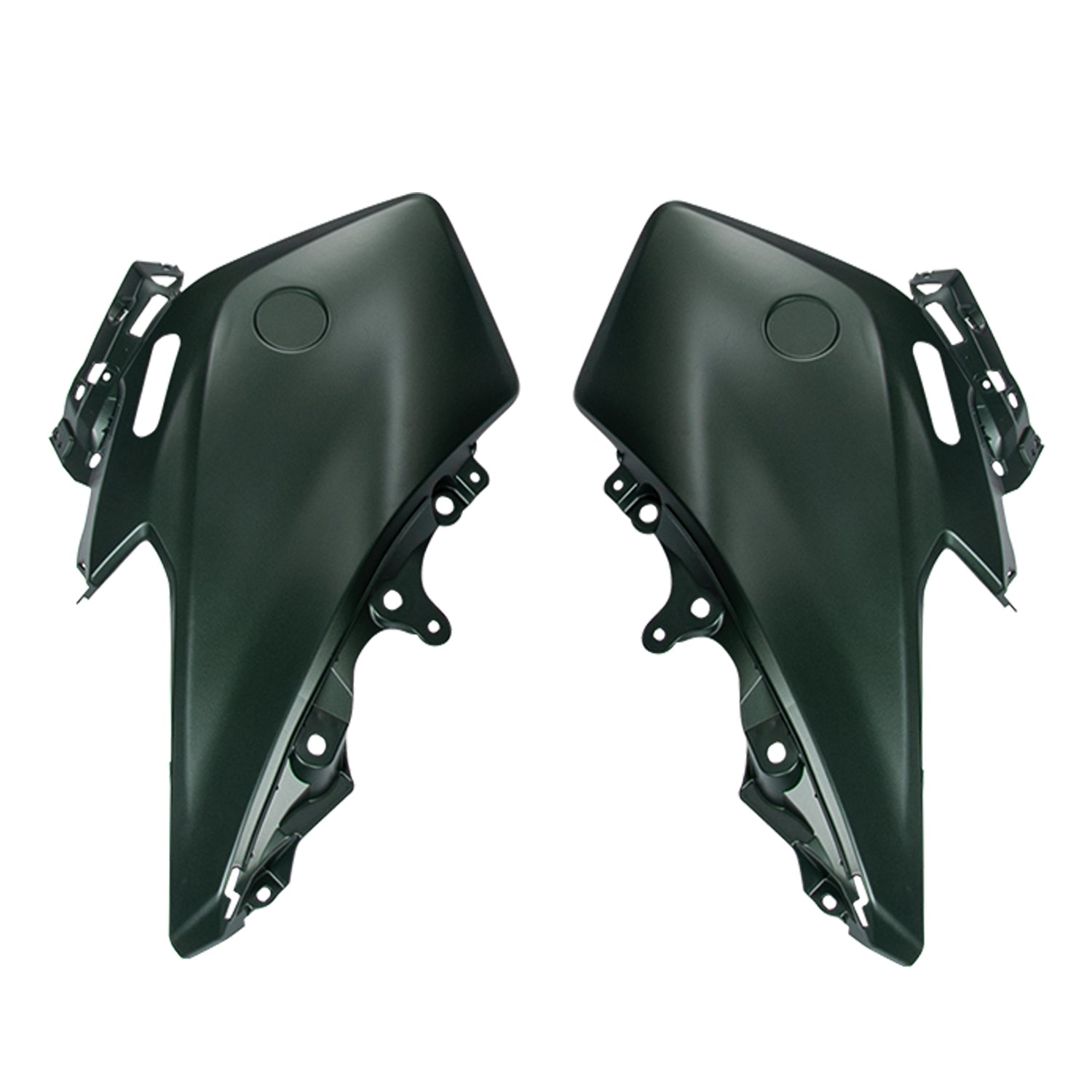 Amotopart 2023-2024 Yamaha T-Max 560 Black Dark Green Fairing Kit