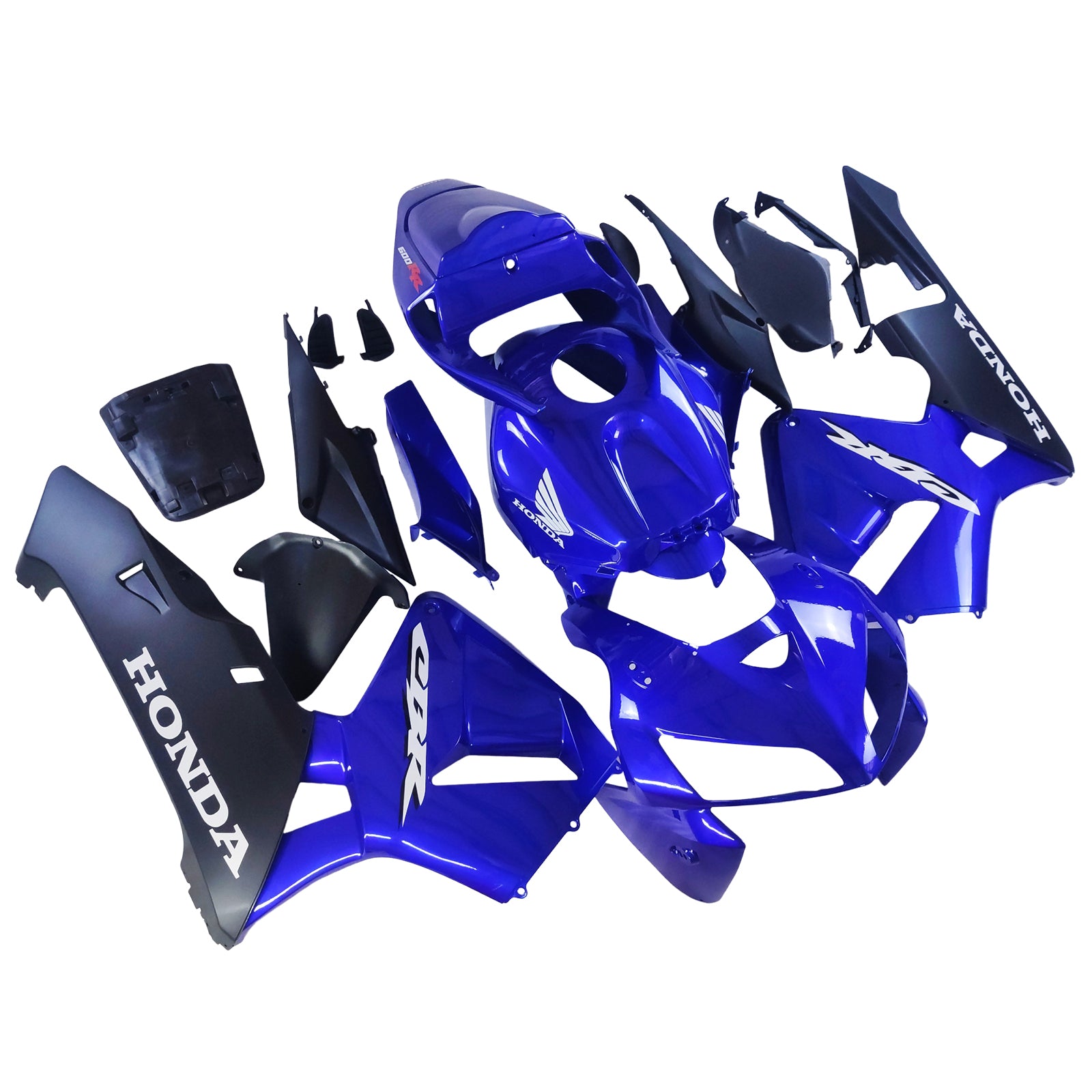 Amotopart 2005-2006 Honda CBR600RR Blue Fairing Kit