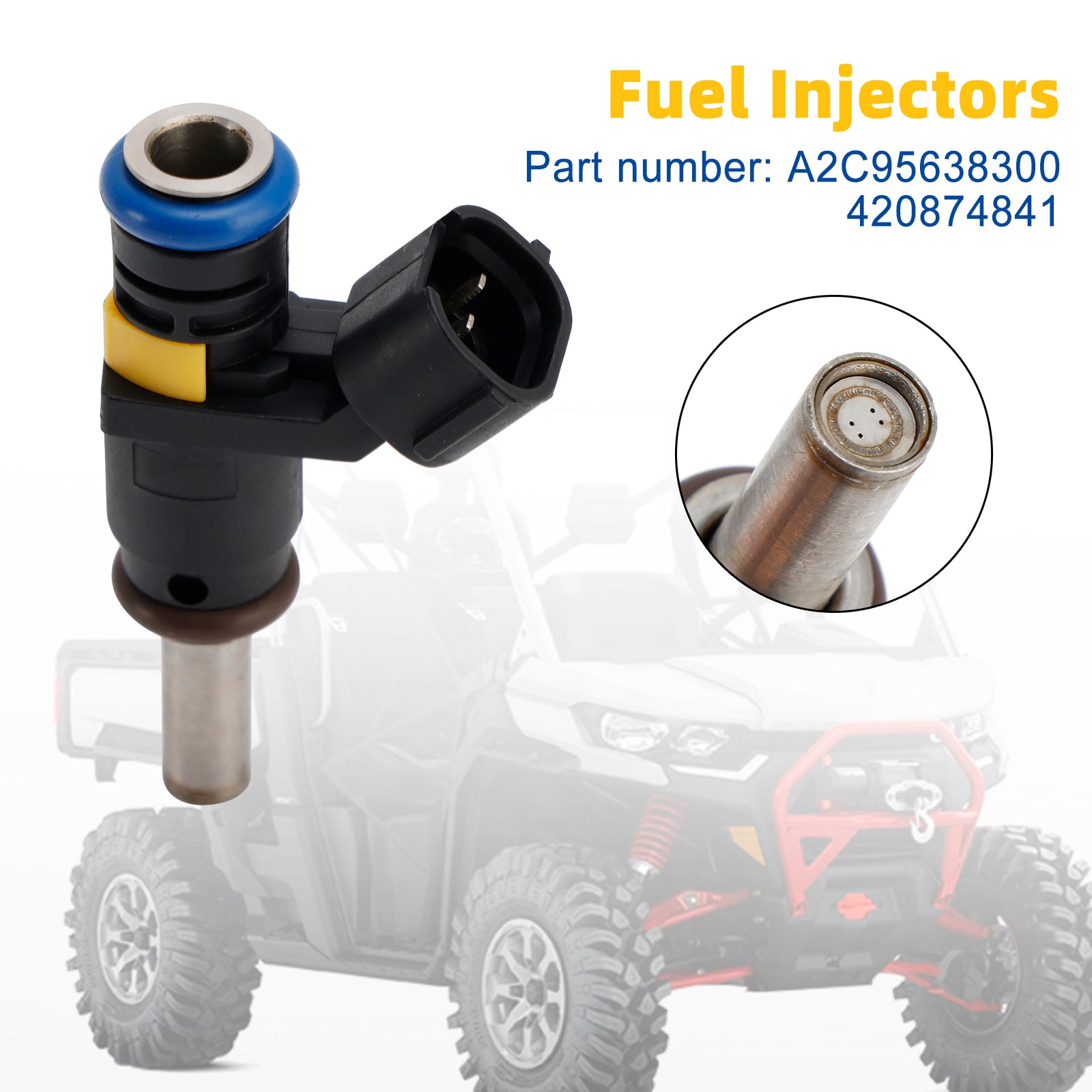Can-Am Outlander 450 Renegade 850 A2C95638300 Fuel Injectors
