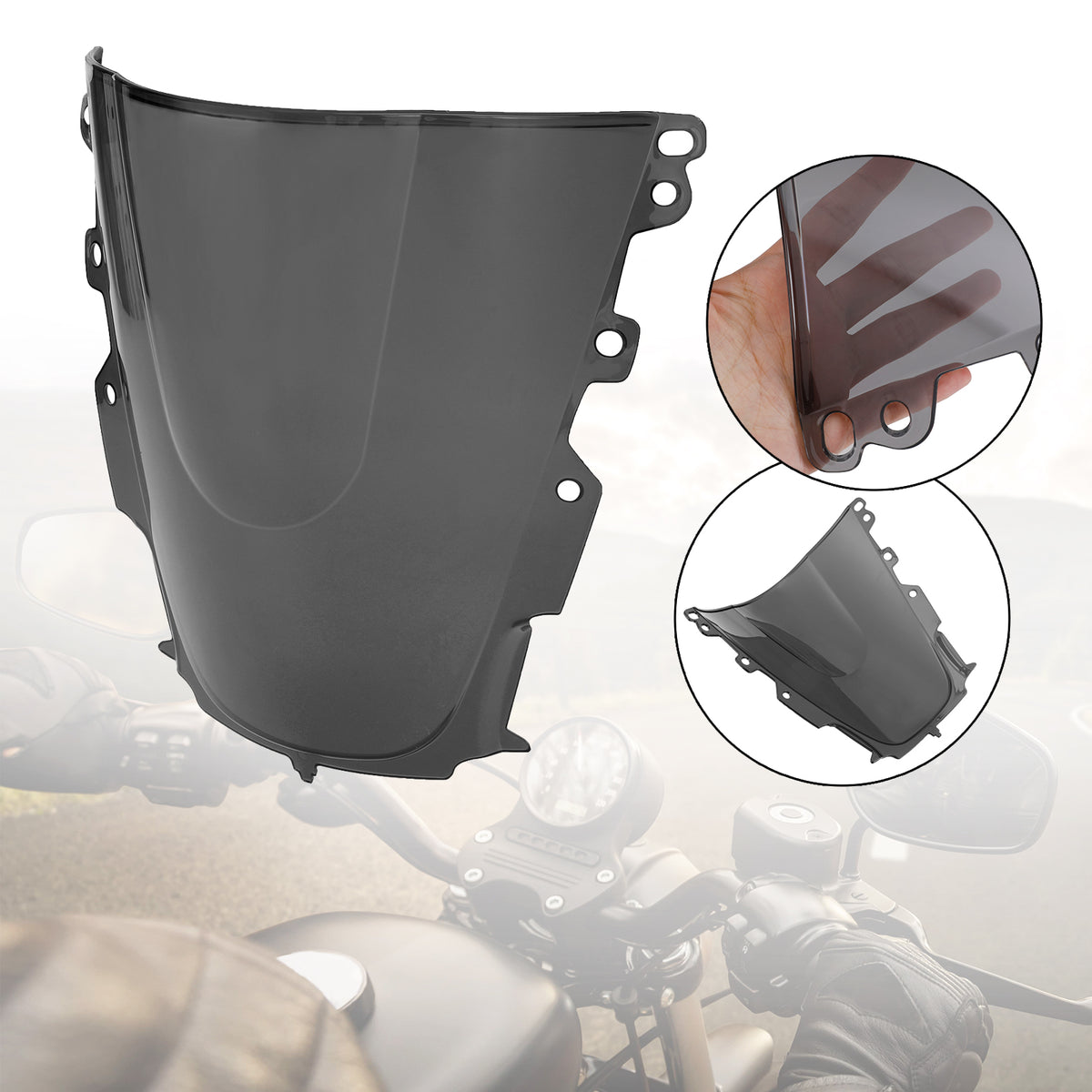 Parabrezza per parabrezza moto ABS Yamaha YZF R1 2020-2022