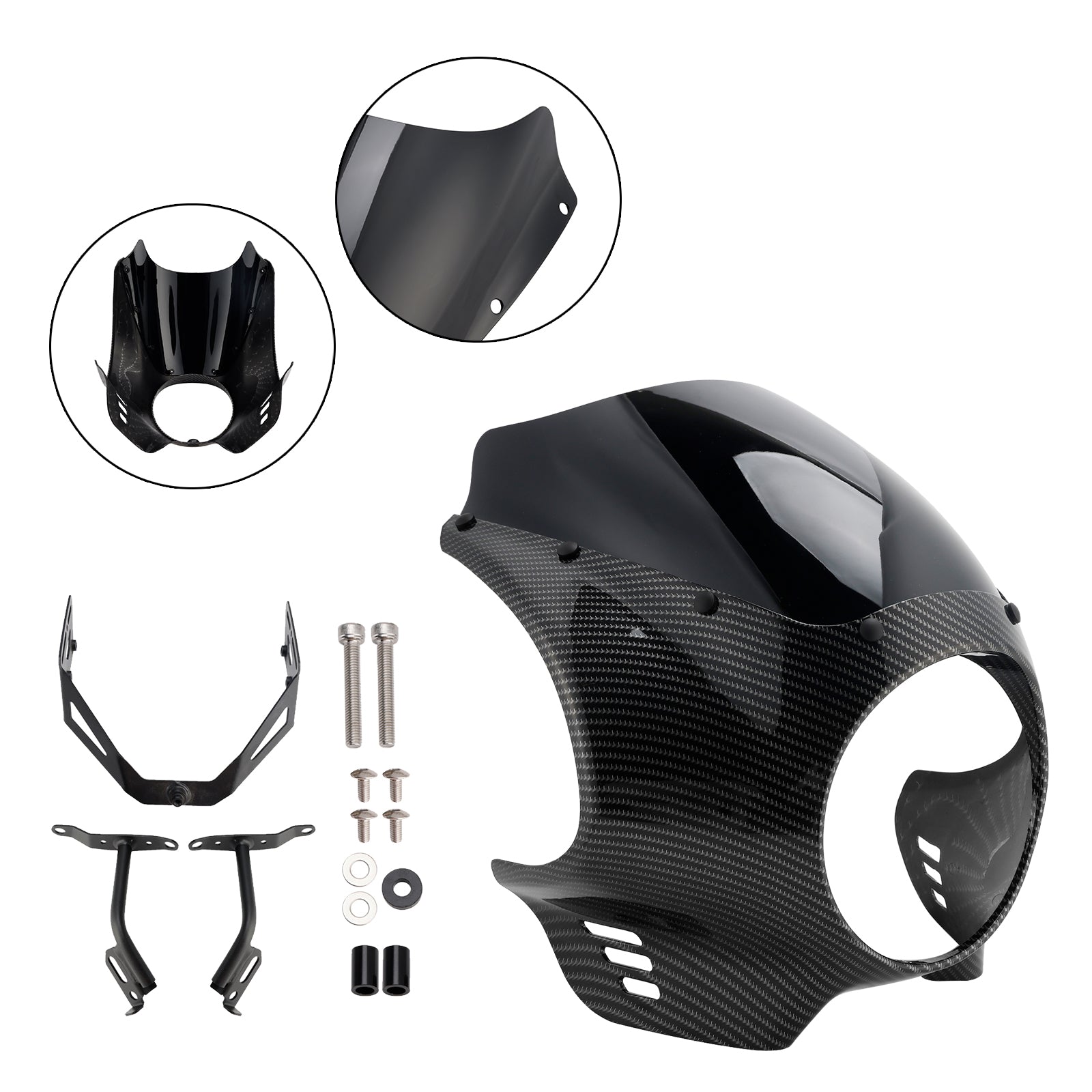 Yamaha XSR900 2022-2025 Headlight Fairing Windshield WindScreen