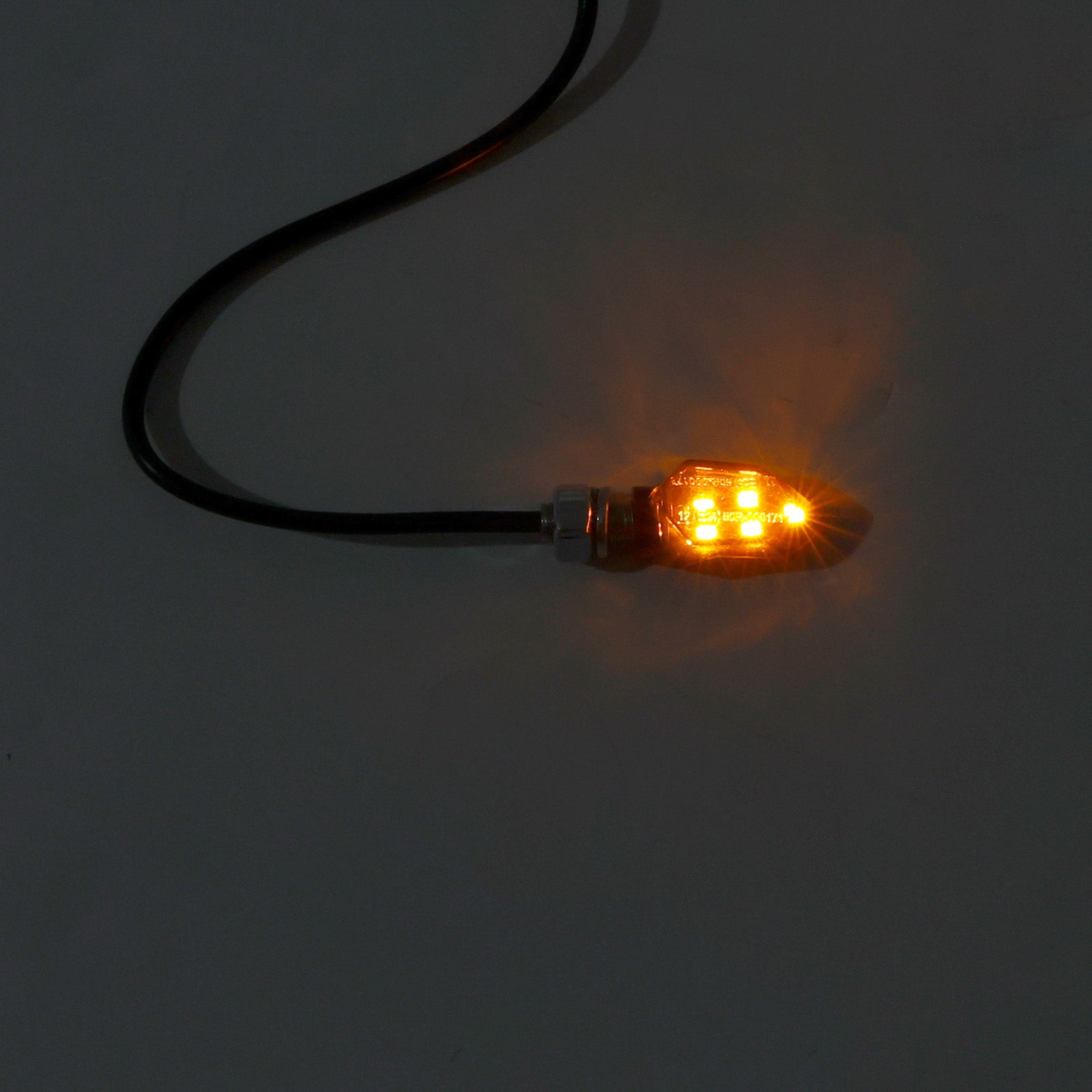 Motocicleta Universal 12V LED INDICADOR INDICADOR INDICADOR DE SINAL