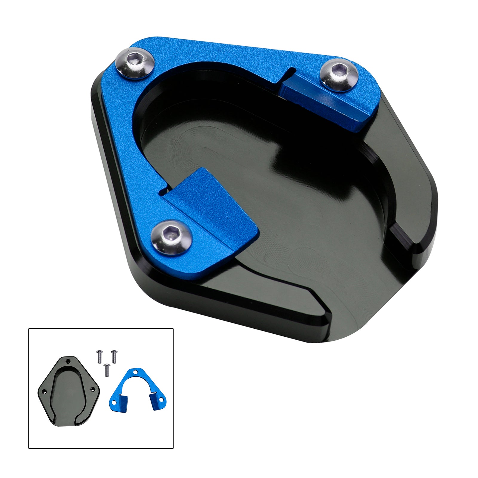 Tiger 850 Sport 2021+ kickstand Engeler Plate Pad