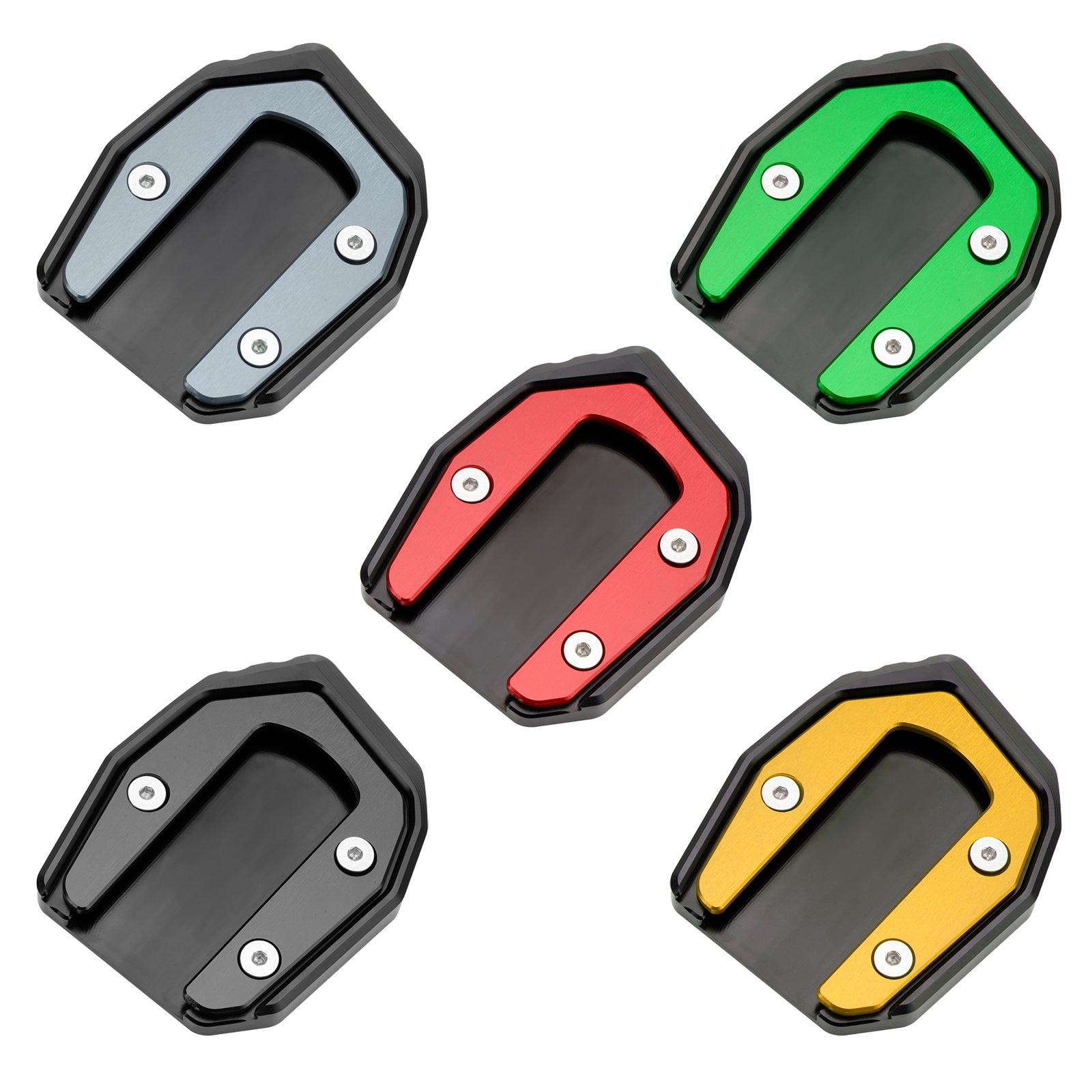 Almohadilla de placa ampliada con soporte para Kawasaki Vulcan S 650 VN650 2015-2021