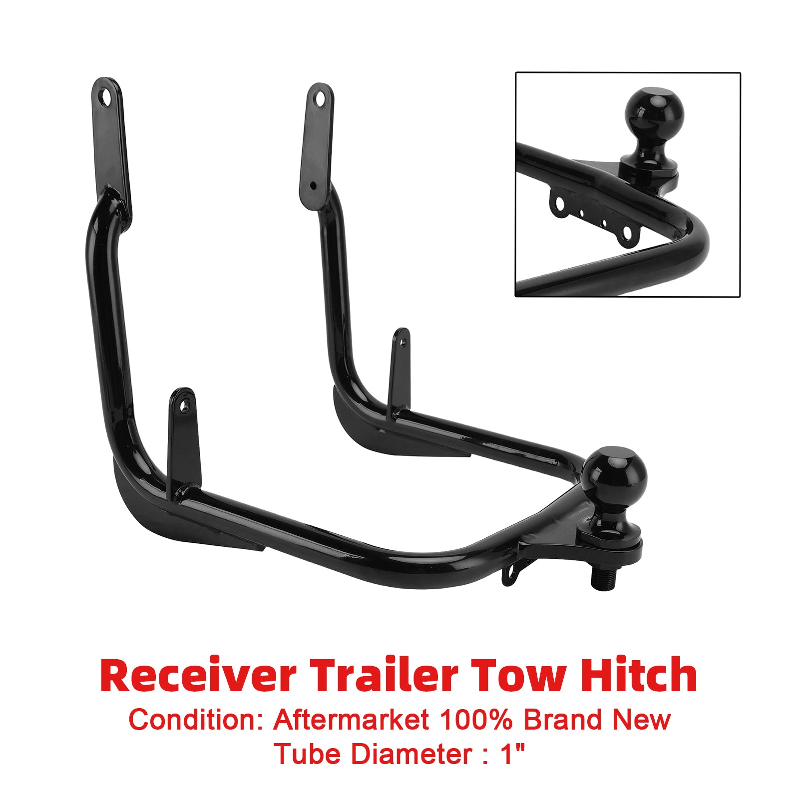 2009-2023 Touring Electra Street Glide FLHX Receiver Trailer Tow Hitch