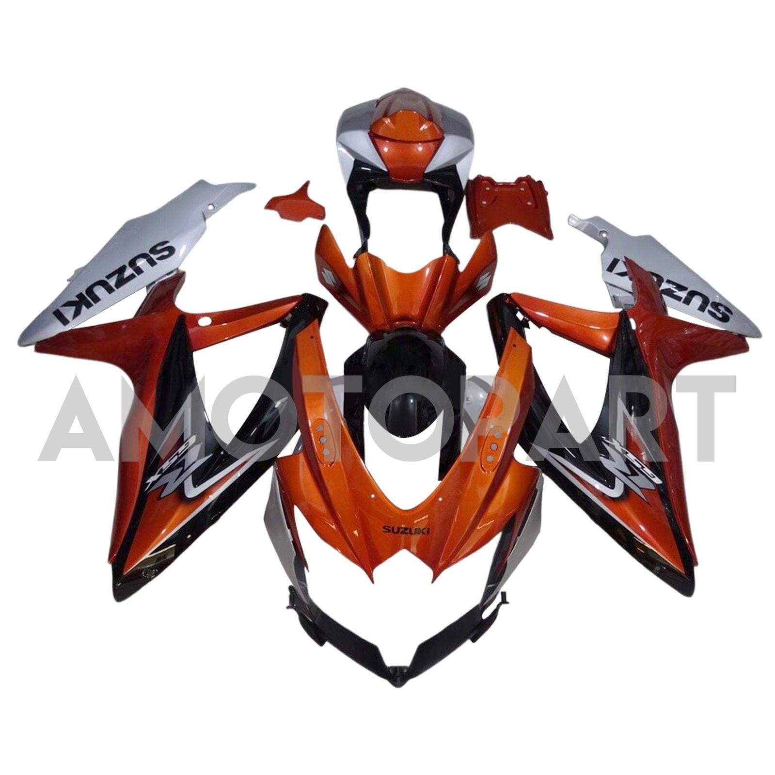 Amotopart 2008-2010 Suzuki GSXR 600/750 Collection de kit de carénage