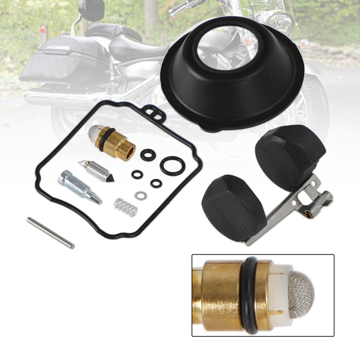2x Yamaha XV250 Virago XVS650 V-STAR Carburetor Carb Rebuild Repair Kit