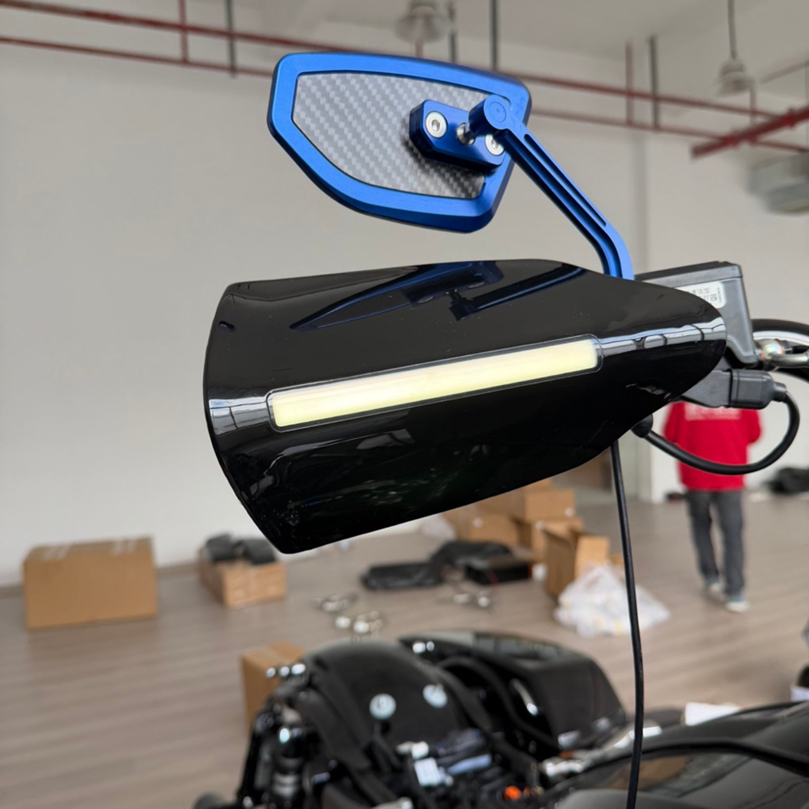 Paramano Street Glide Road Glide Electra Glide 2024-2026 con indicatore di direzione
