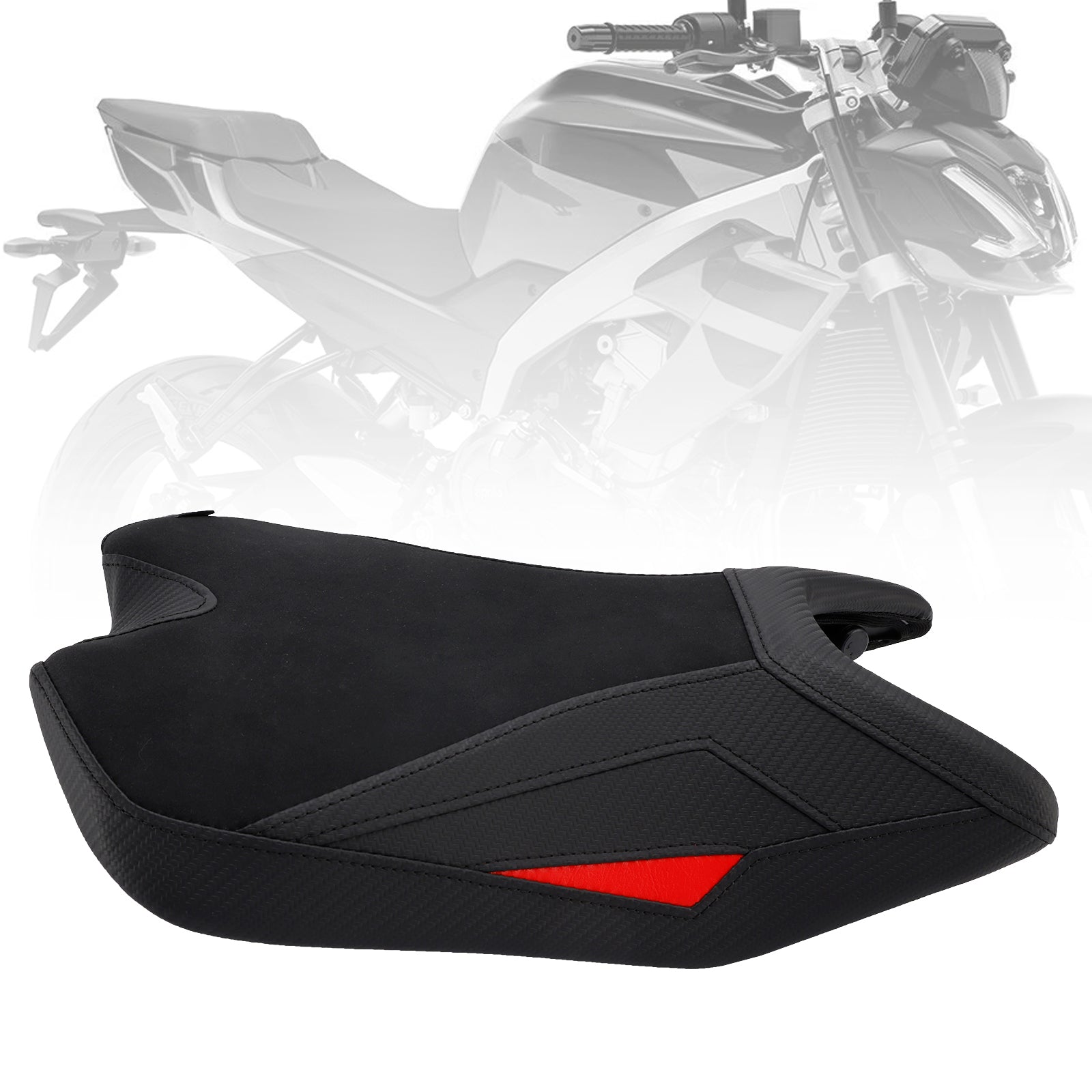 2024-2025 Green Aprilia Rs457 Rs 457 Front Driver Raider Seat Pillion Saddle Black