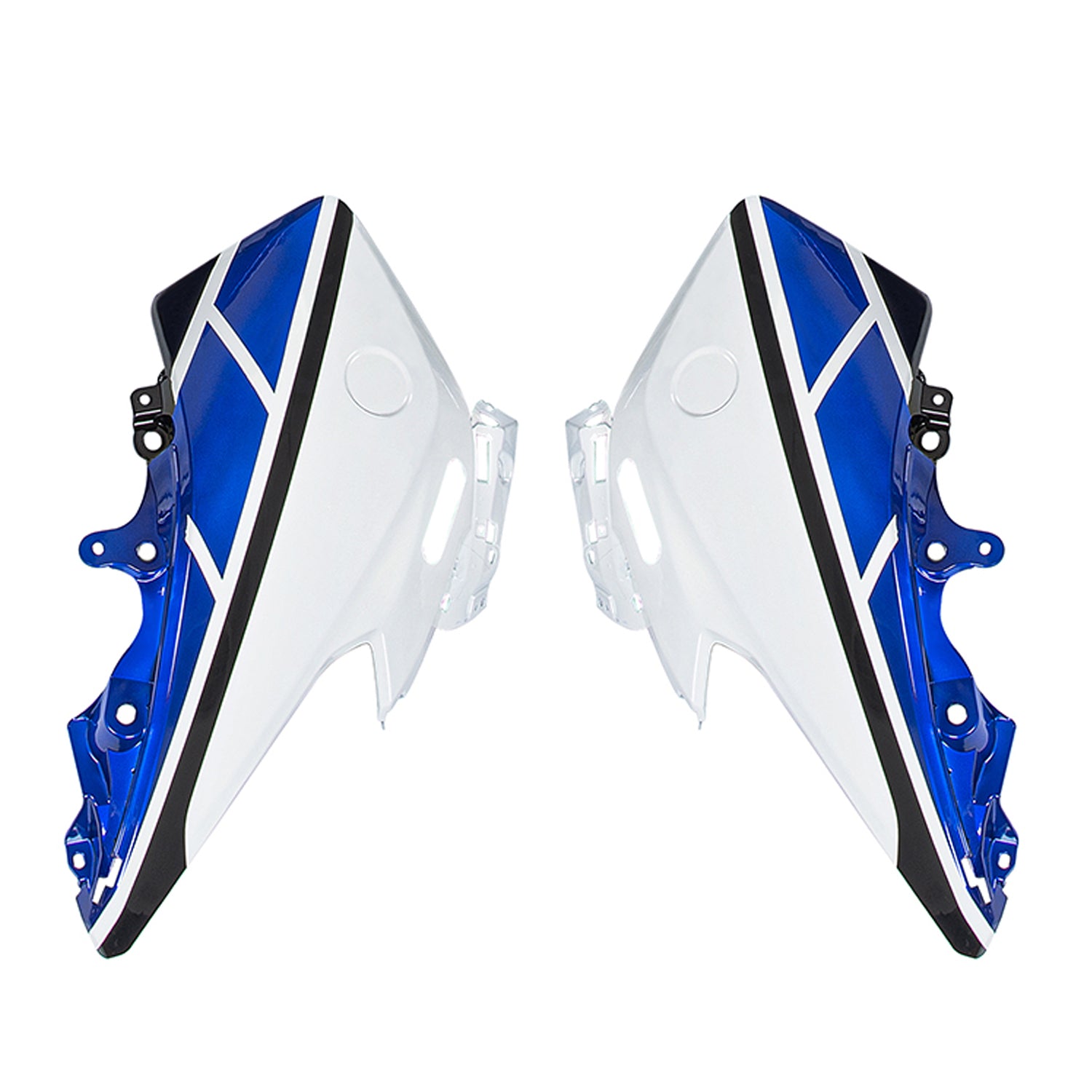 Amotopart 2023-2024 Yamaha T-MAX 560 Black White Blue Fairing Kit
