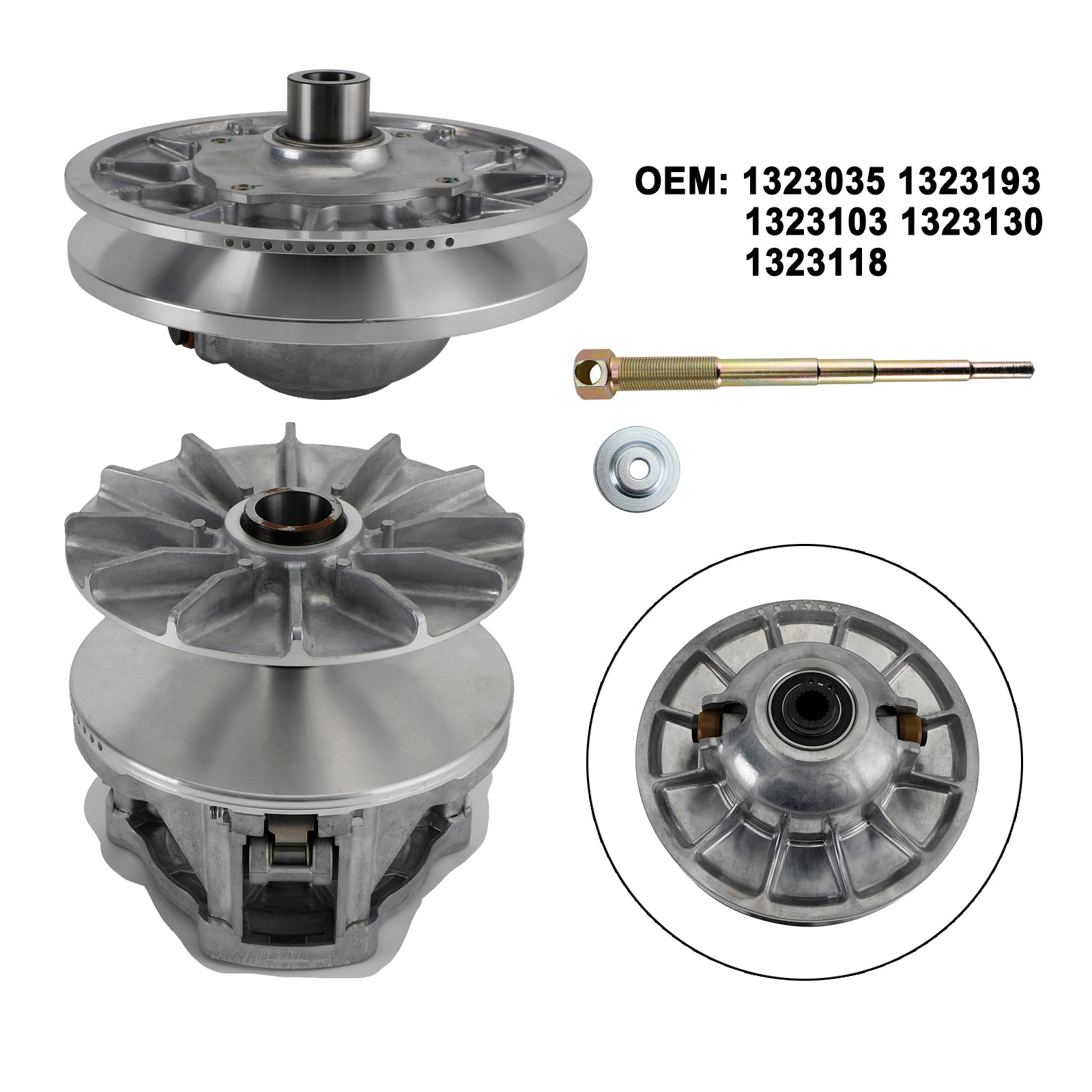 Variador de embrague primario secundario 14-19 Polaris Ranger 900XP