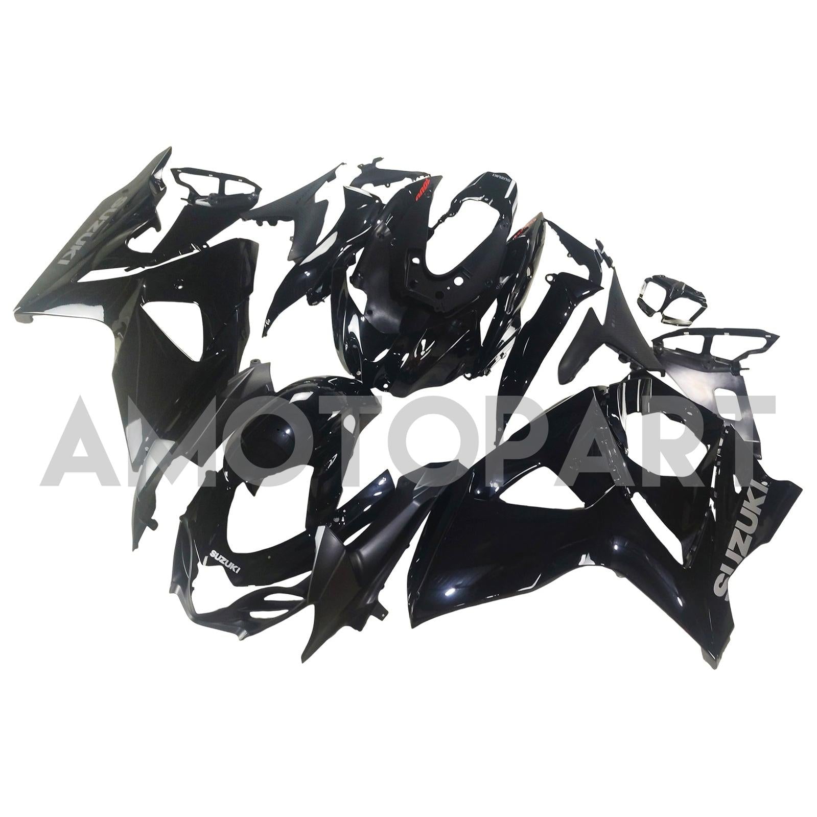 Amotopart 2009-2016 Suzuki GSXR1000 Gloss Black Fairing Kit