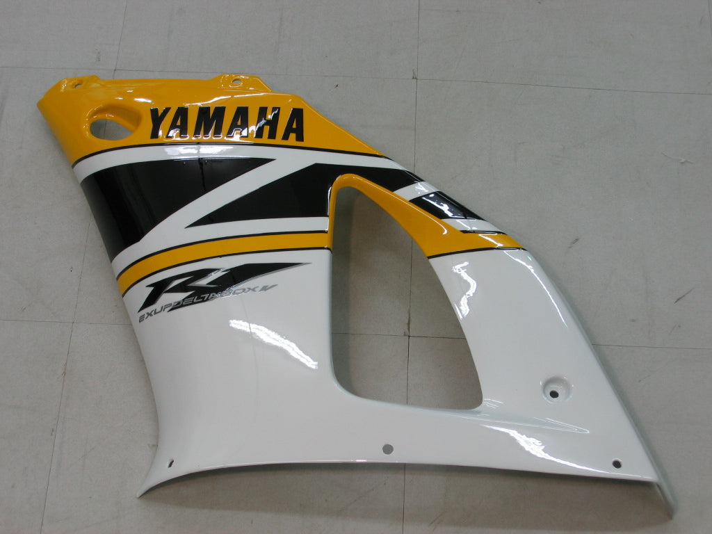 Amotopart 1998-1999 Yamaha YZF 1000 R1 Jaune&Kit de carénage noir