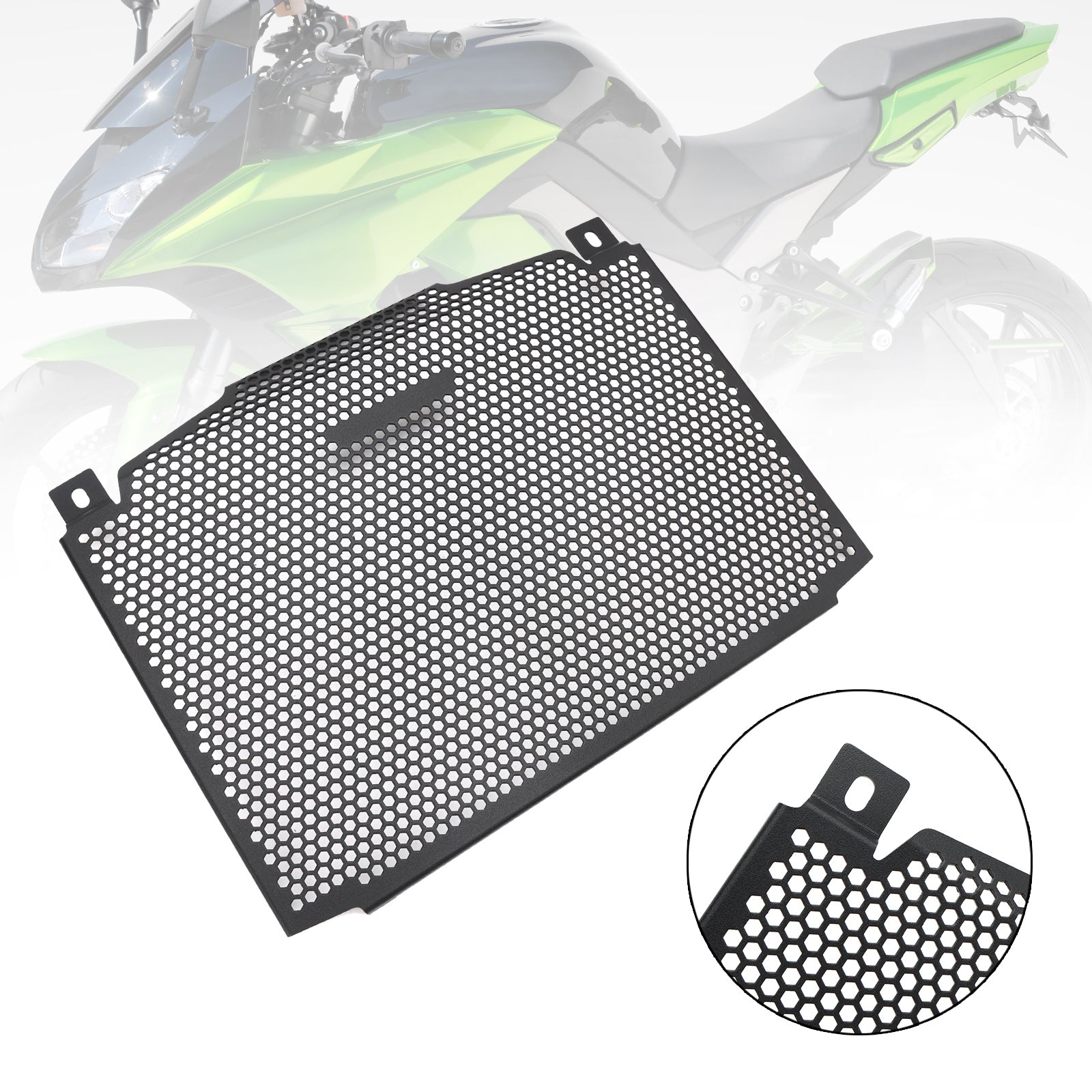 Radiator Guard Cover Radiator Protector Fit for Kawasaki Ninja 1000SX 2022-2023