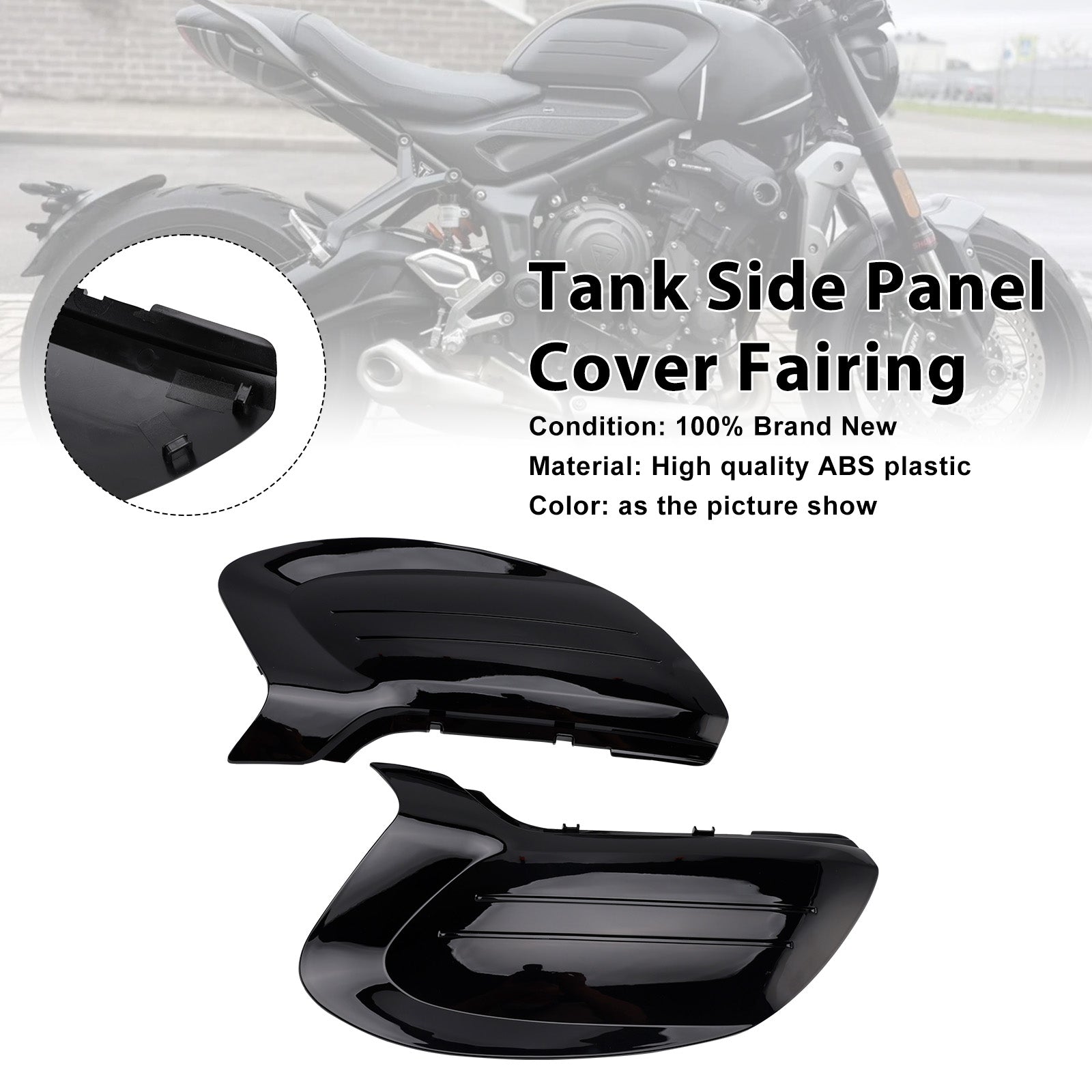 2022-2025 Trident 660 Tank Side Cover Panel Fairing