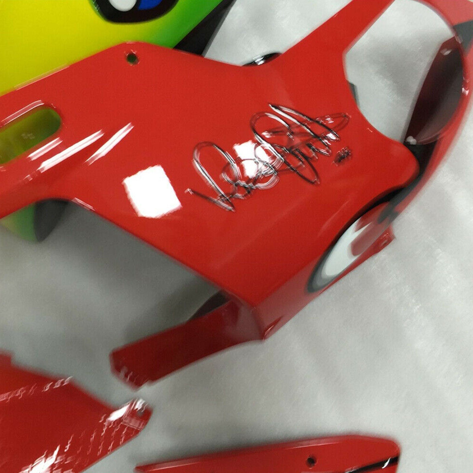 Amotopart 2009-2014 S1000RR BMW Yellow & Red Fairing Kit