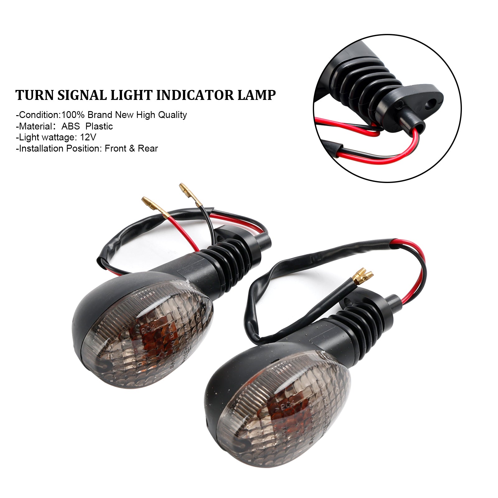 Kawasaki Ninja 250R KLX 125 150 250 300 TURNE SIGNAL Light Indicator Lampe