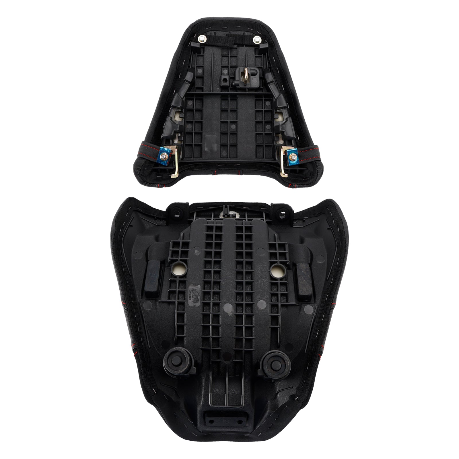 24-25 Honda Cb650R Cbr650R Front&Rear Raider Passenger Cushion Kit Black2
