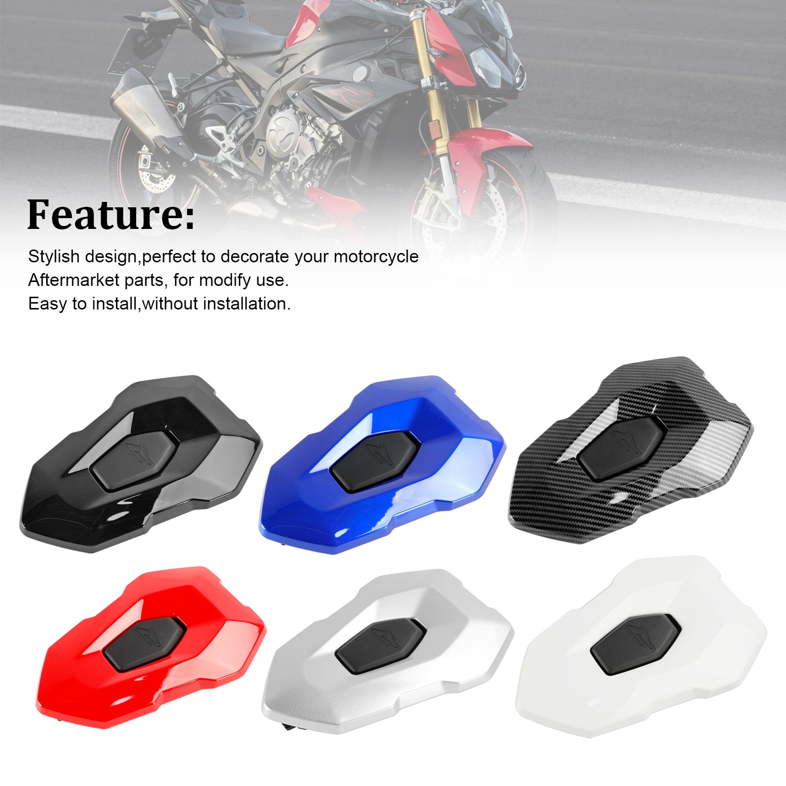 BMW 21-24 S1000R i 22-24 M1000R tylna tylna pokrywa siedzenia owiewki