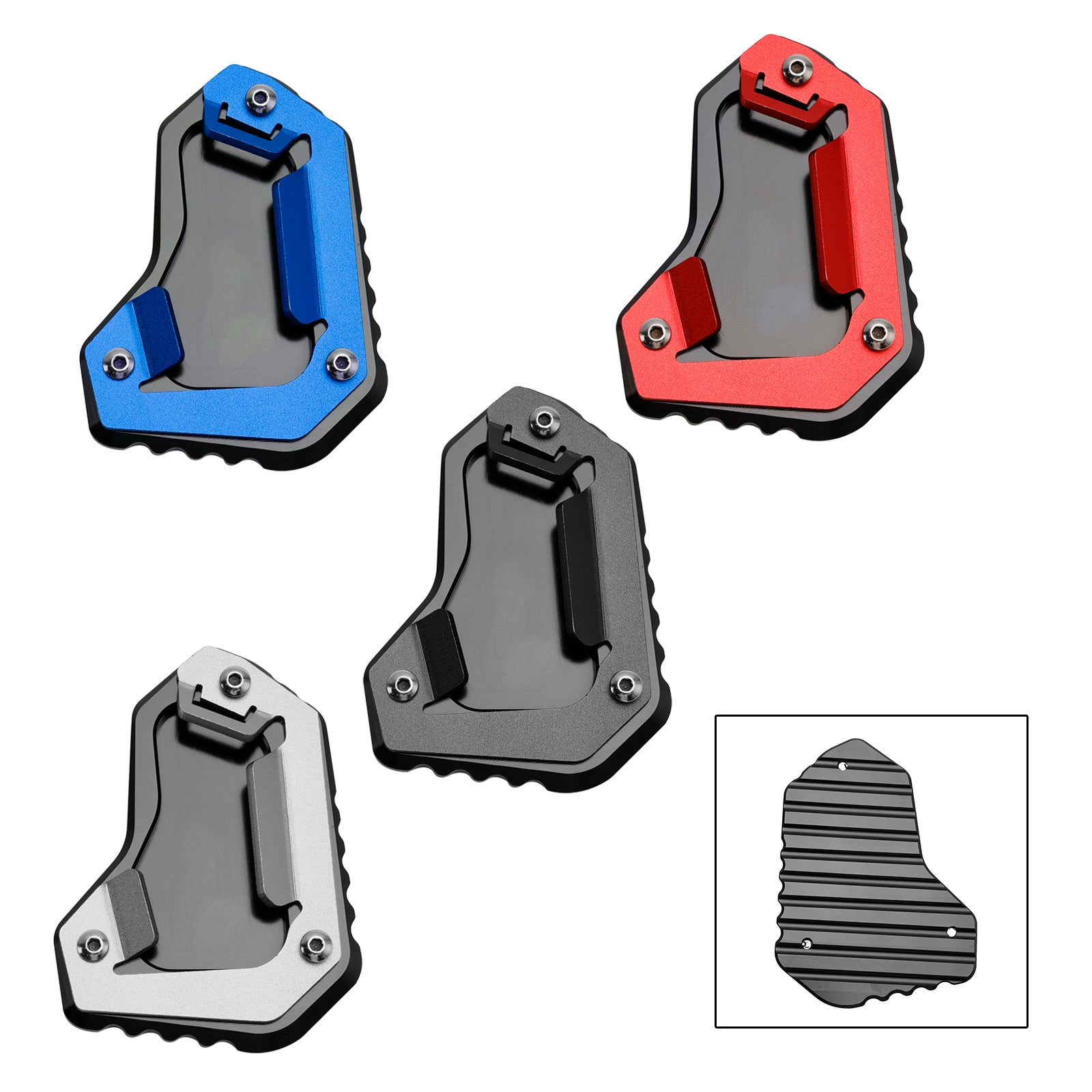 12-15 Tiger 1200 Explorer (V13VG) Kickstand-Vergrößerungsplattenpolster