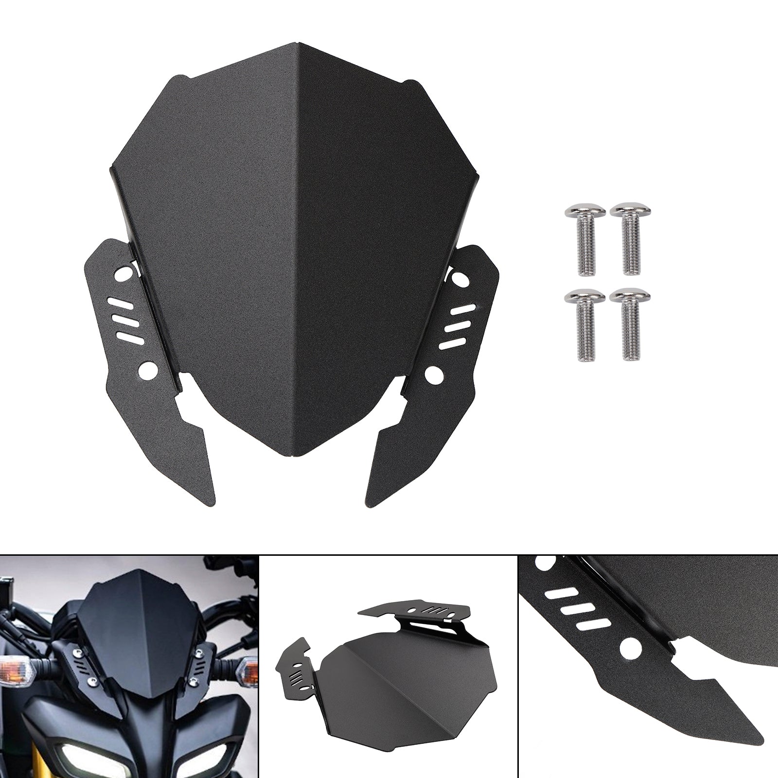 Parabrisas apto para Yamaha MT-15 2018-2023 MT-125 2020-2021