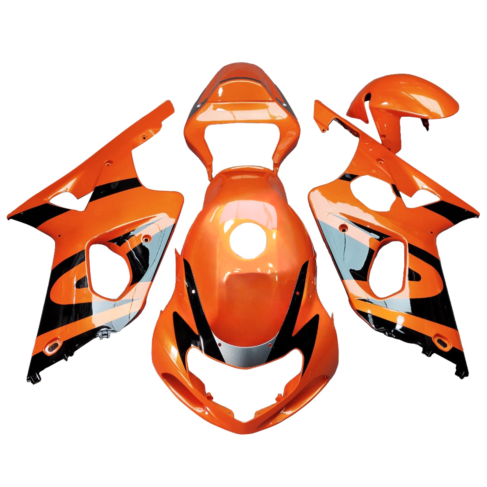 AMOTOPART 2000-2002 SUZUKI GSXR1000 ORANGE BOOK FAIRING Kit
