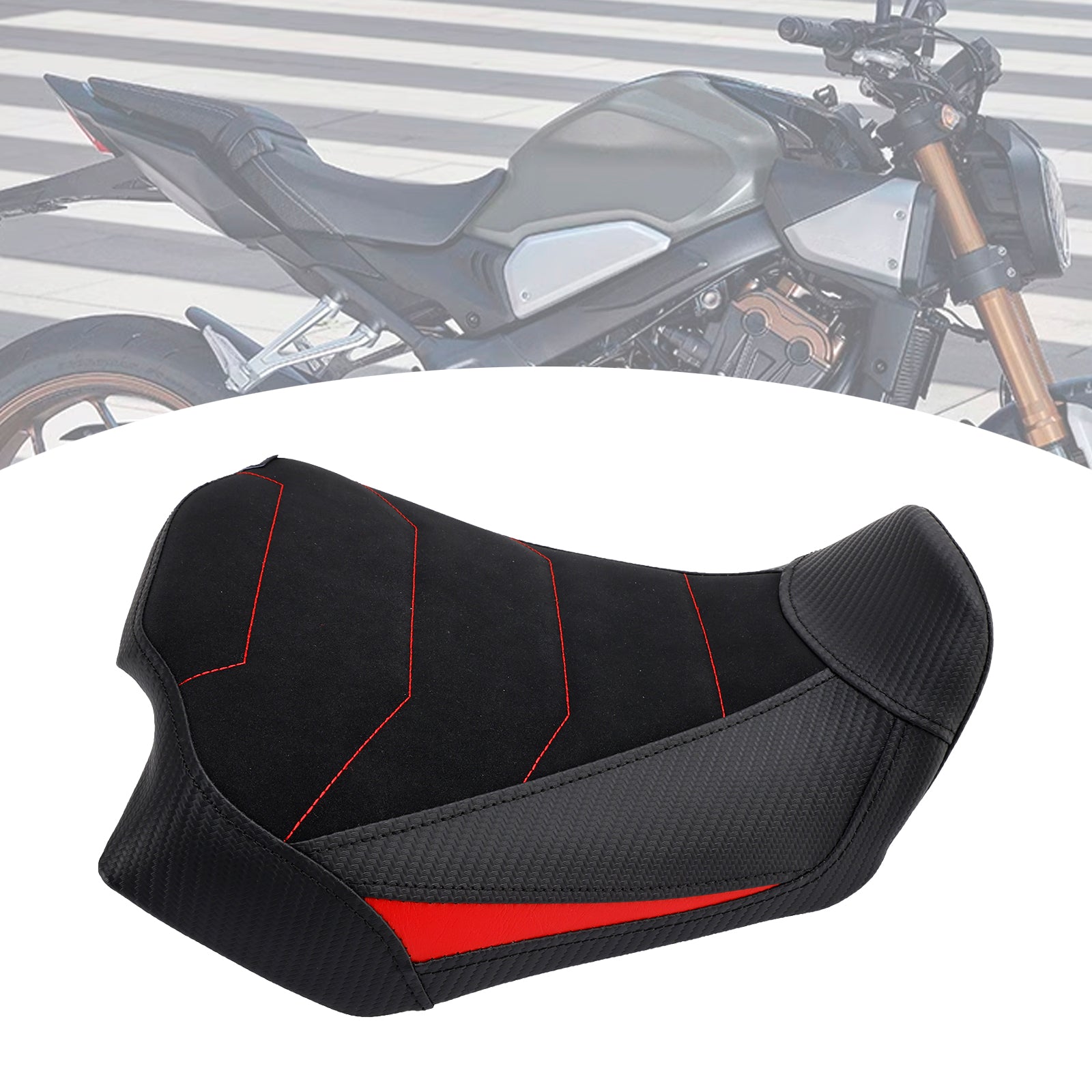 24-25 Cb650R Cbr650R Lower Front Driver Raider Seat Pillion Saddle BlackA BlackB