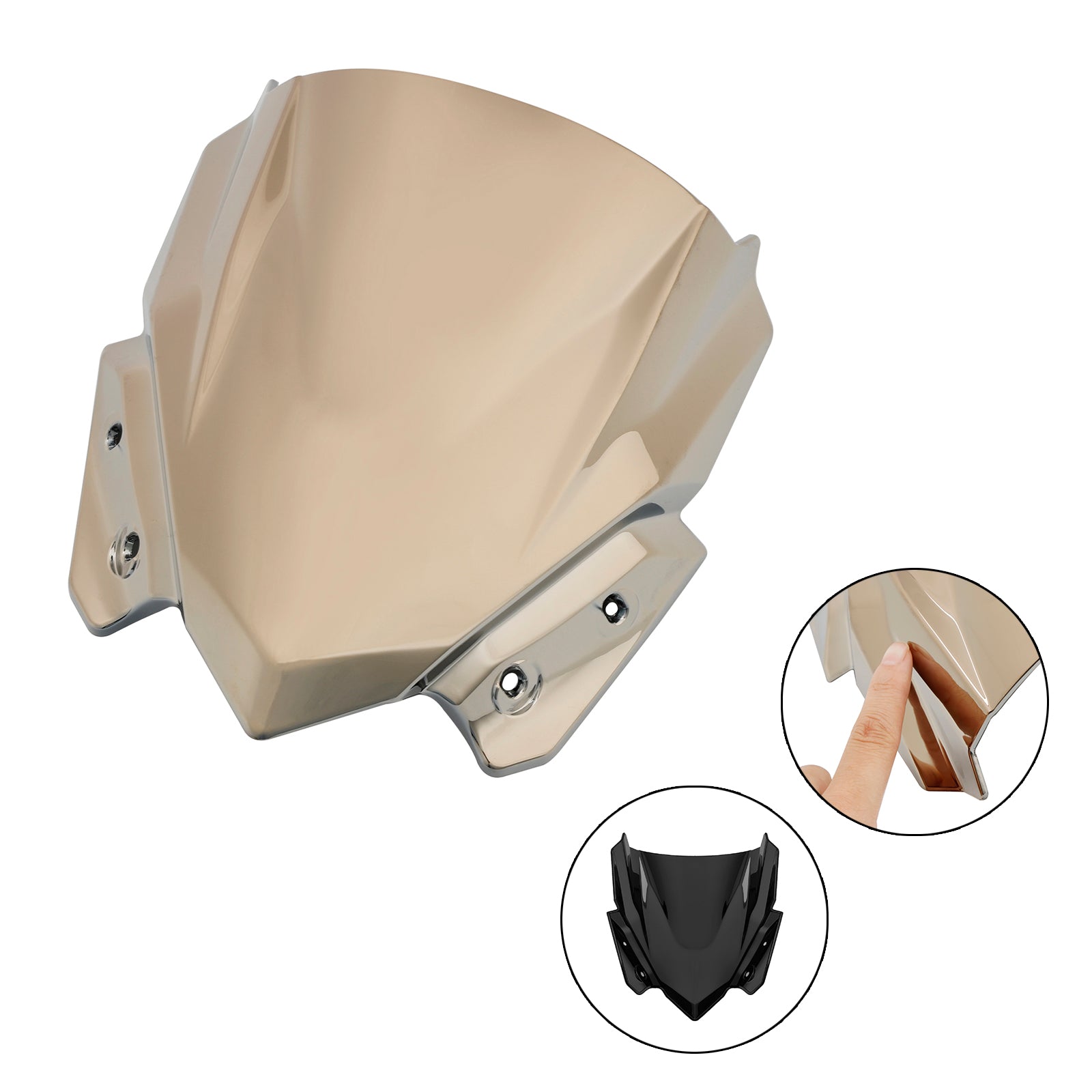 2017-2019 Kawasaki Z650 Windshield Windscreen