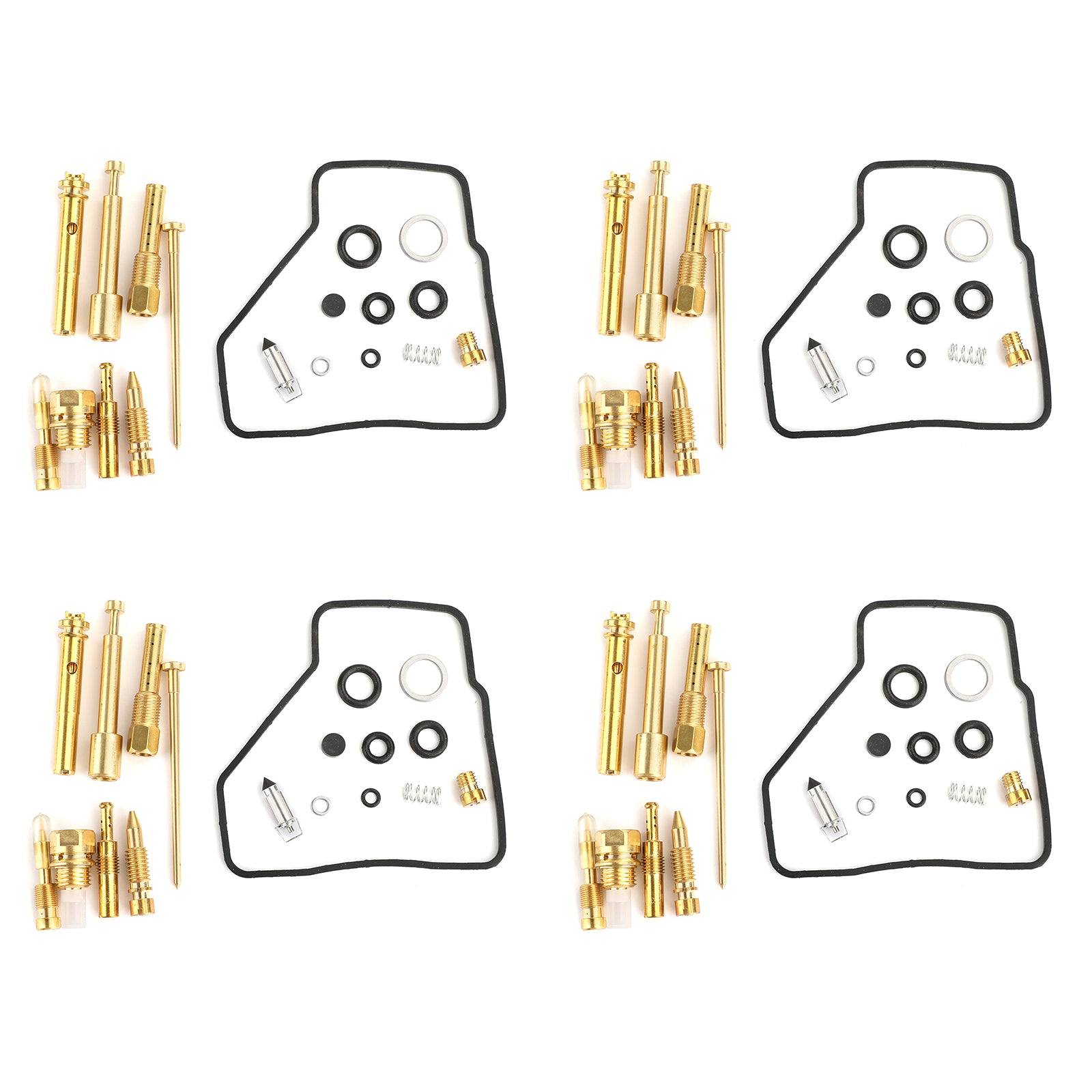 4X Carburetor Repair Kit Rebuild Parts fit for Honda VFR400 VFR400R NC30