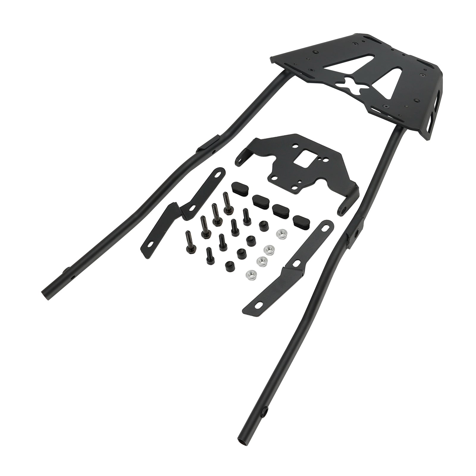 Rack de bagagem traseira do tubo - preto para Kawasaki Z 900 / Z900 SE 2017 - 2023