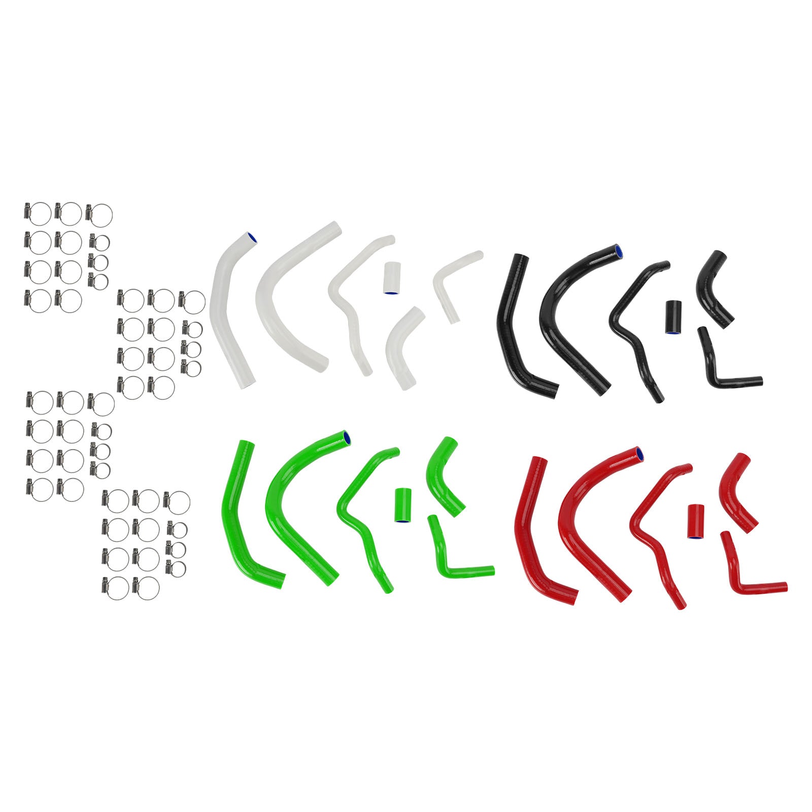 Kawasaki Z1000 Z1000SX Z1100 Silicone Radiator coolant Hose kit