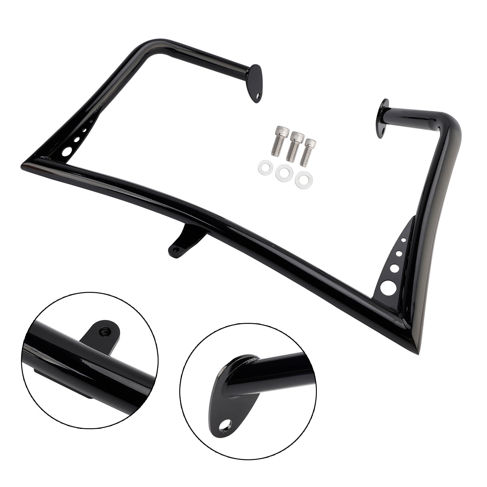 Touring Glide 2009-2023 Bumper Engine Protection Guard Crash Bar Chrome