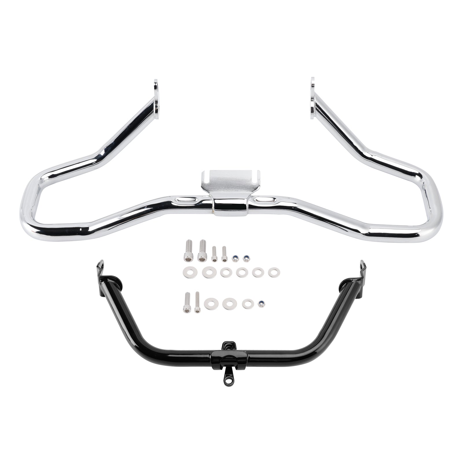 2014-2022 Road Glide Engine Guard Frame Anti-Crash Bumper Protector Chromeb
