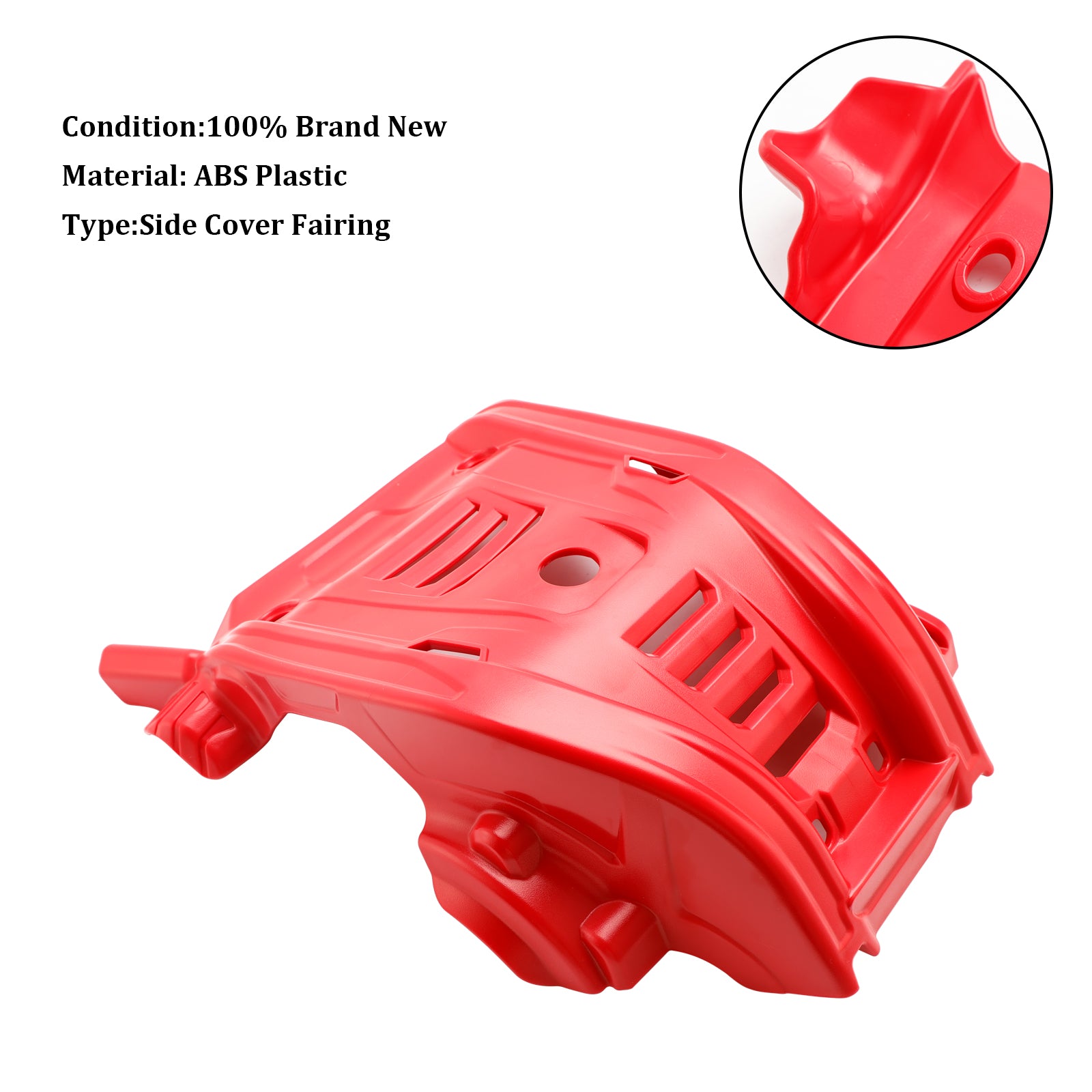 23-24 Honda Crf300 Crf300l Skid Plate Engine Guard Crack Plastic