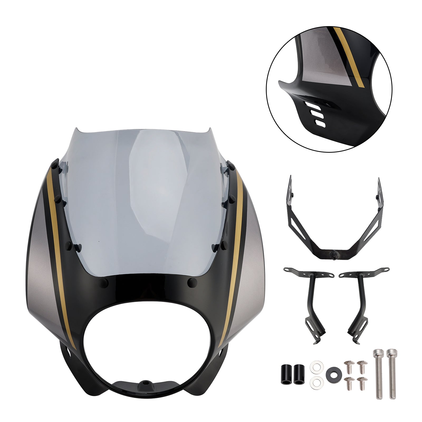 Yamaha XSR900 2022-2025 Headlight Fairing Windshield WindScreen