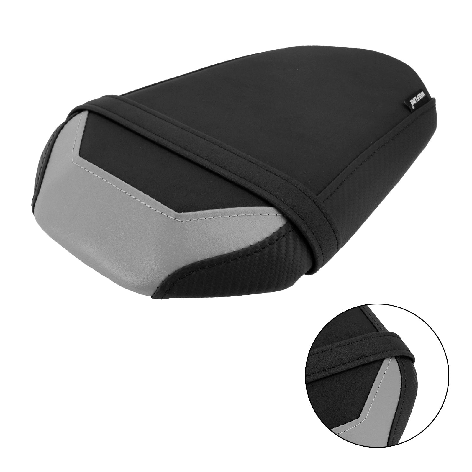 2025+ Yamaha Mt-07 Fz-07 Rear Passenger Seat Cushion Pillion Flat Black