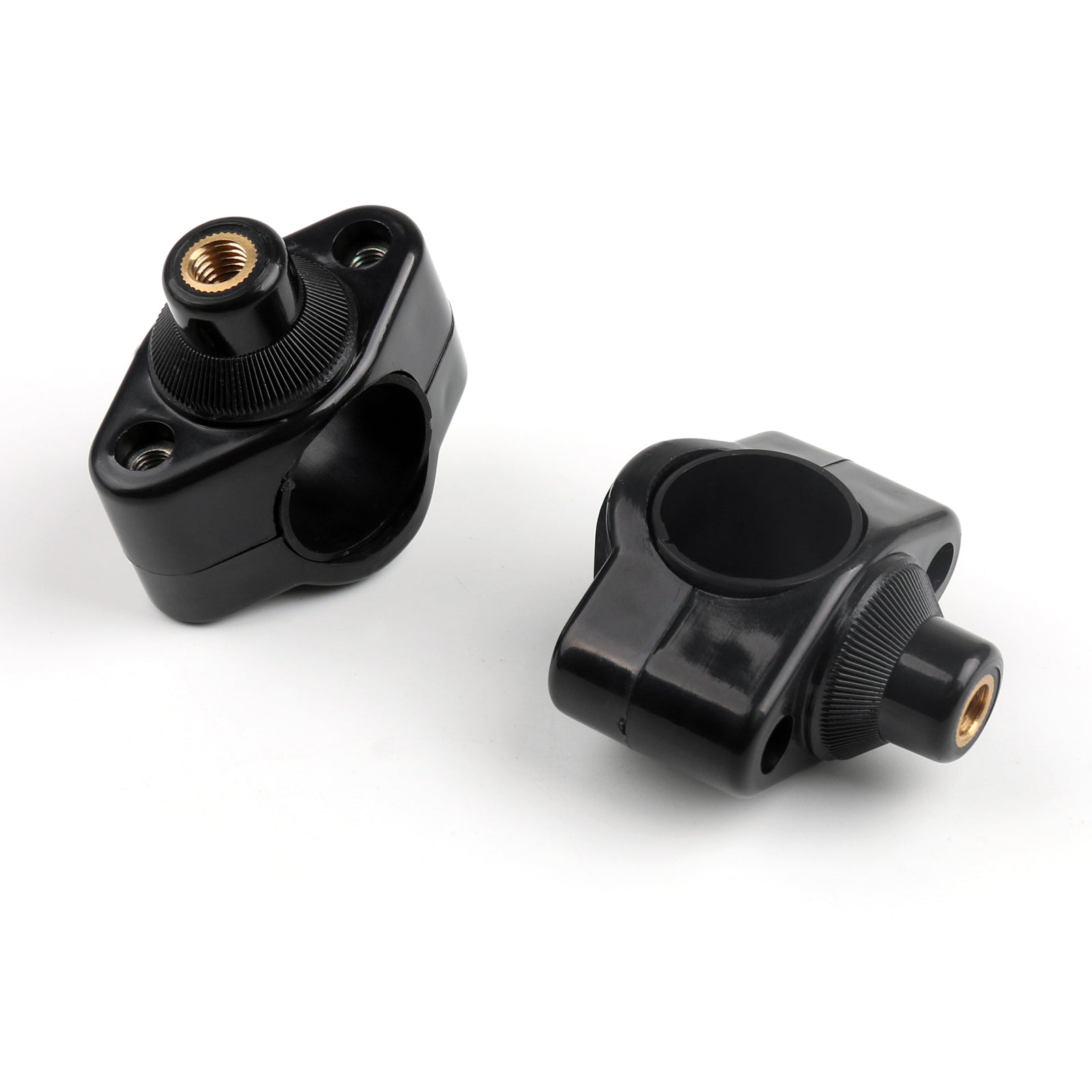 Matériel de montage rapide pour pare-brise 1"25 mm&1 1/8" Ensemble de colliers de serrage pour guidon de 28 mm