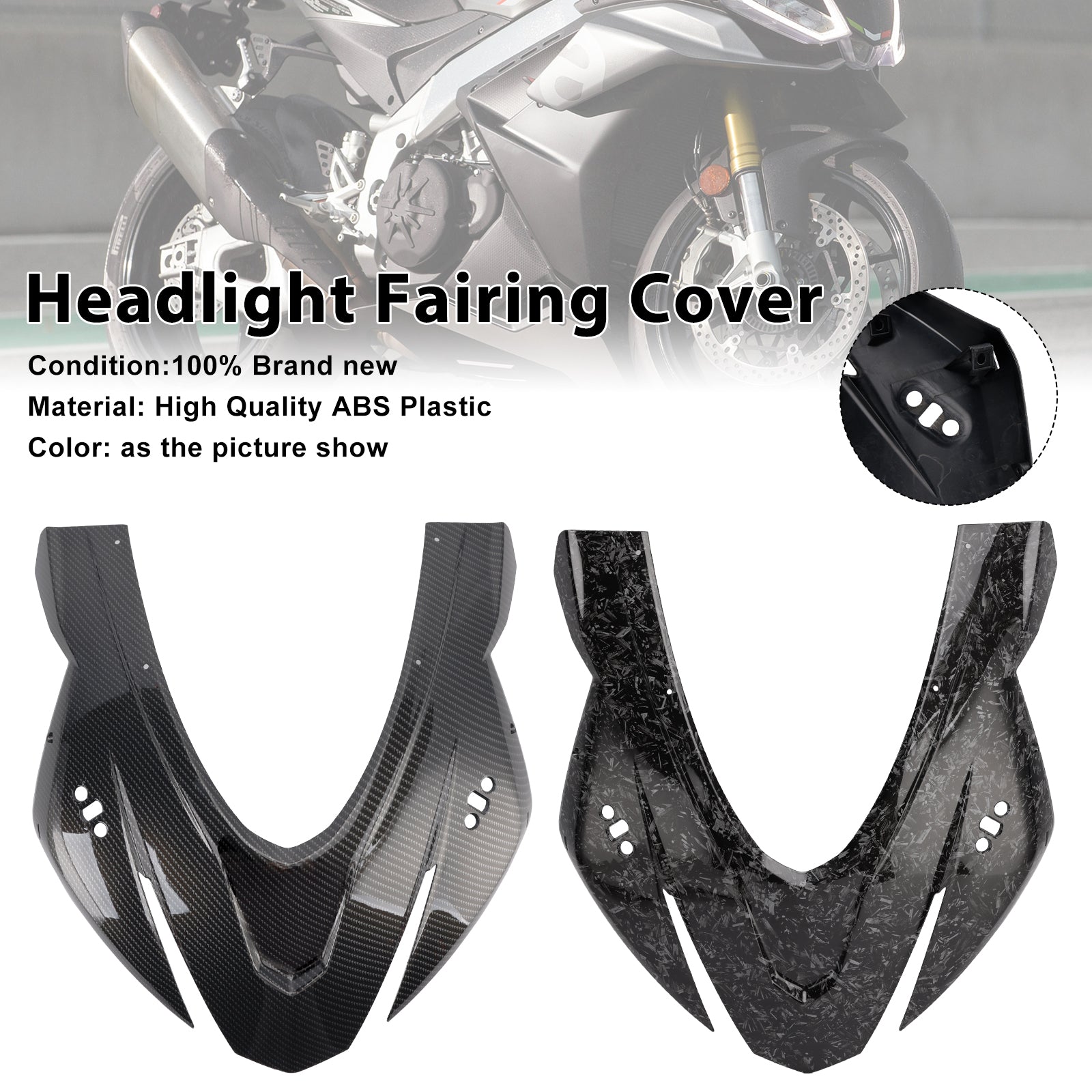 2021-2024 Aprilia RSV4 Headlight Fairing Windshield Cover