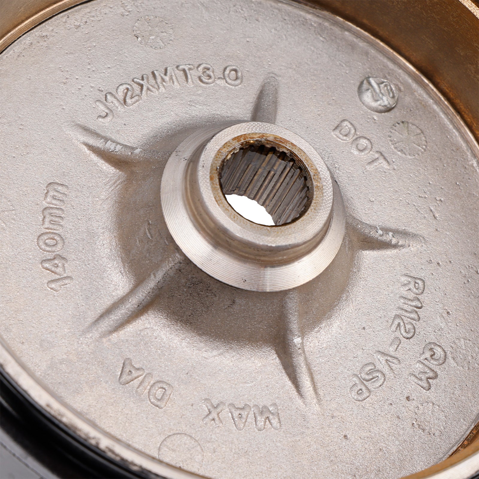 Vespa Sprint Primavera 50 125 150aluminum 3.0 X 12" Wheel Rim Set Black