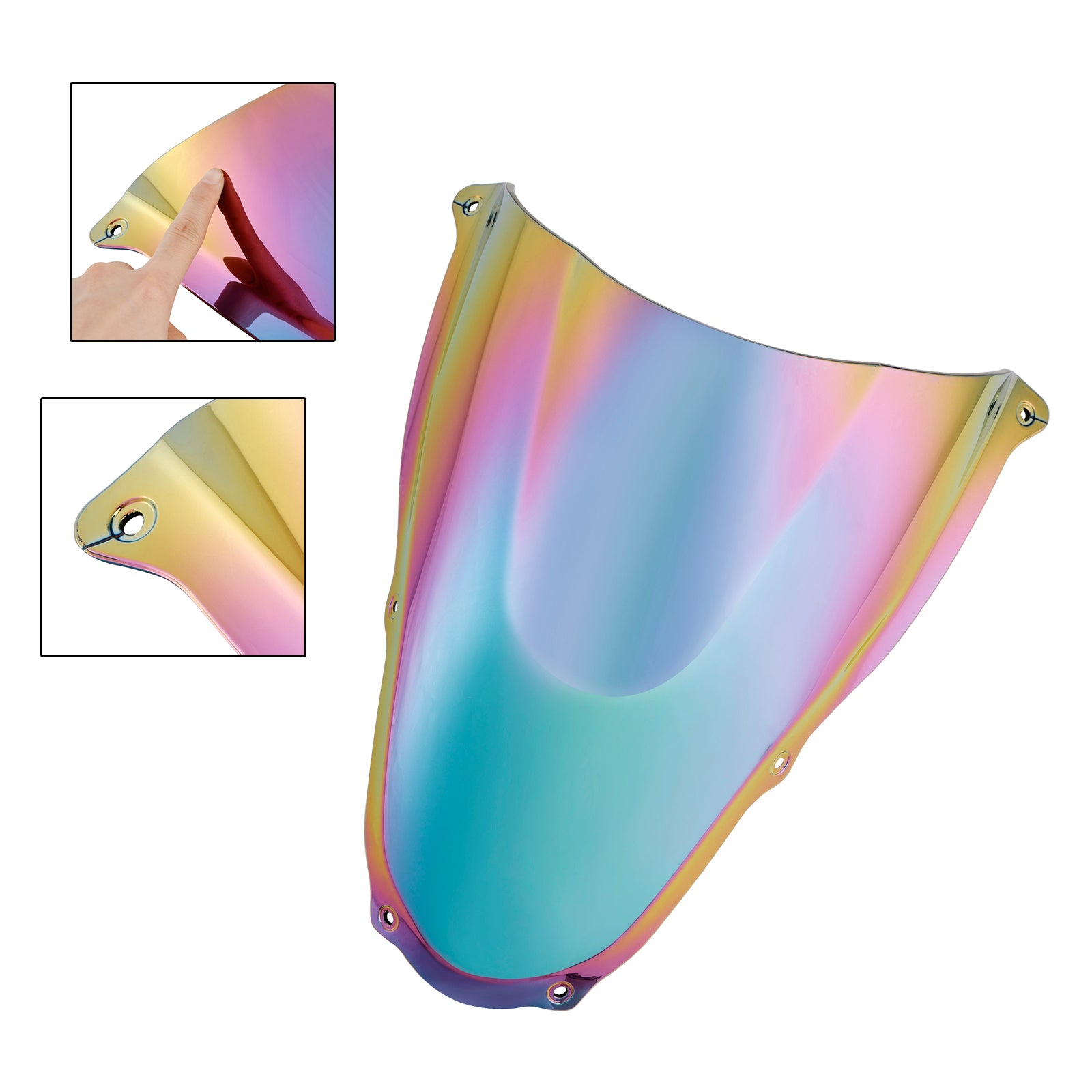 06-10 ヤマハ RS125 ABS オートバイ フロントガラス フロント スクリーン