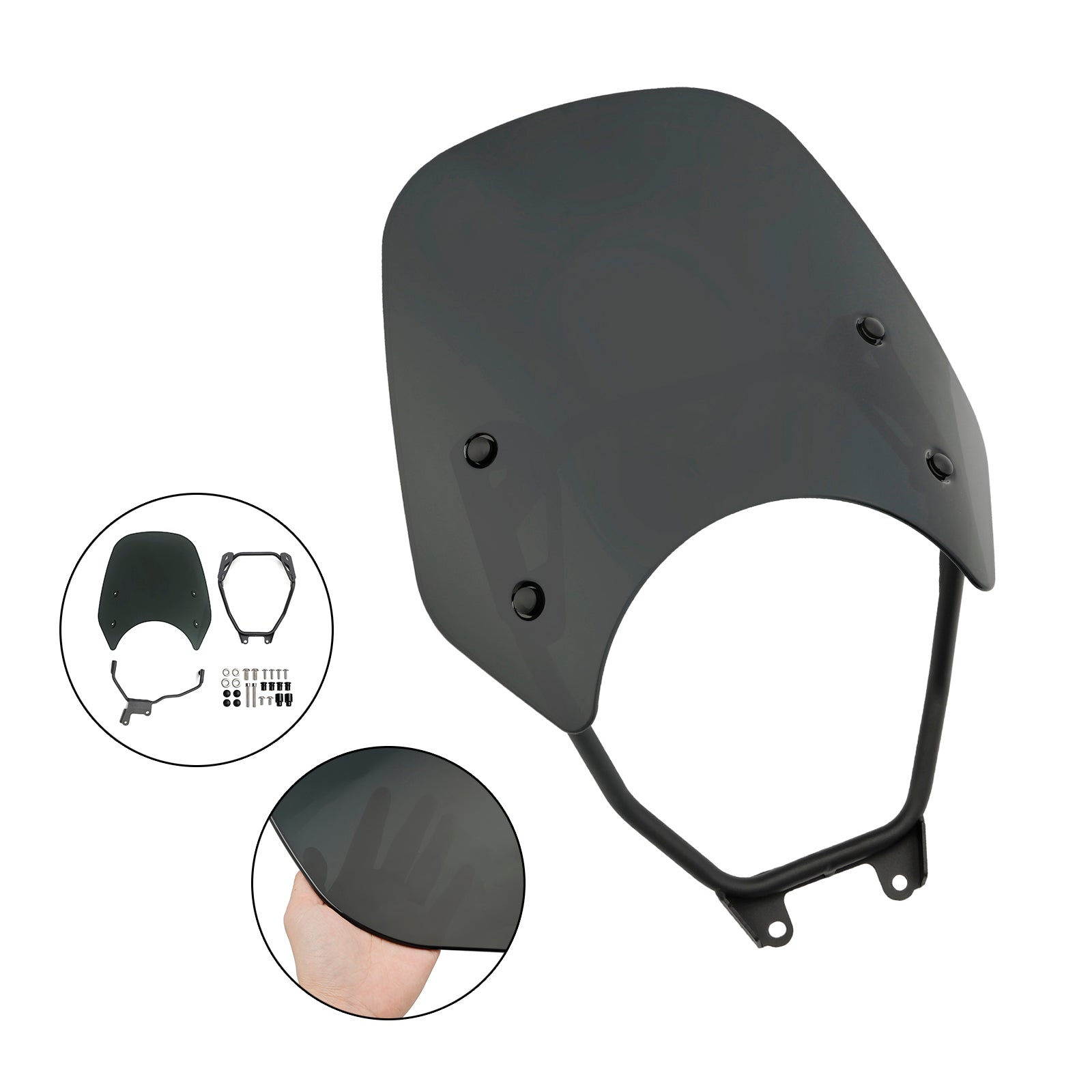 2023-2024 Honda GB350 GB350S ABS Motorcykel vindrutan vindruta