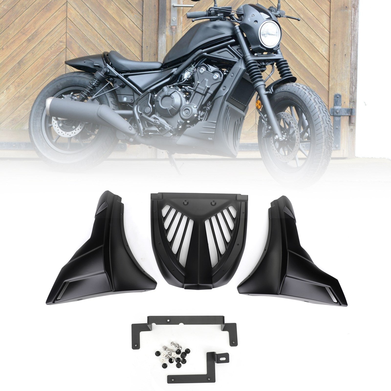 Honda Rebel Cmx500 17-24 Motorcycle Lower Frame Side Cover Guard Fairing