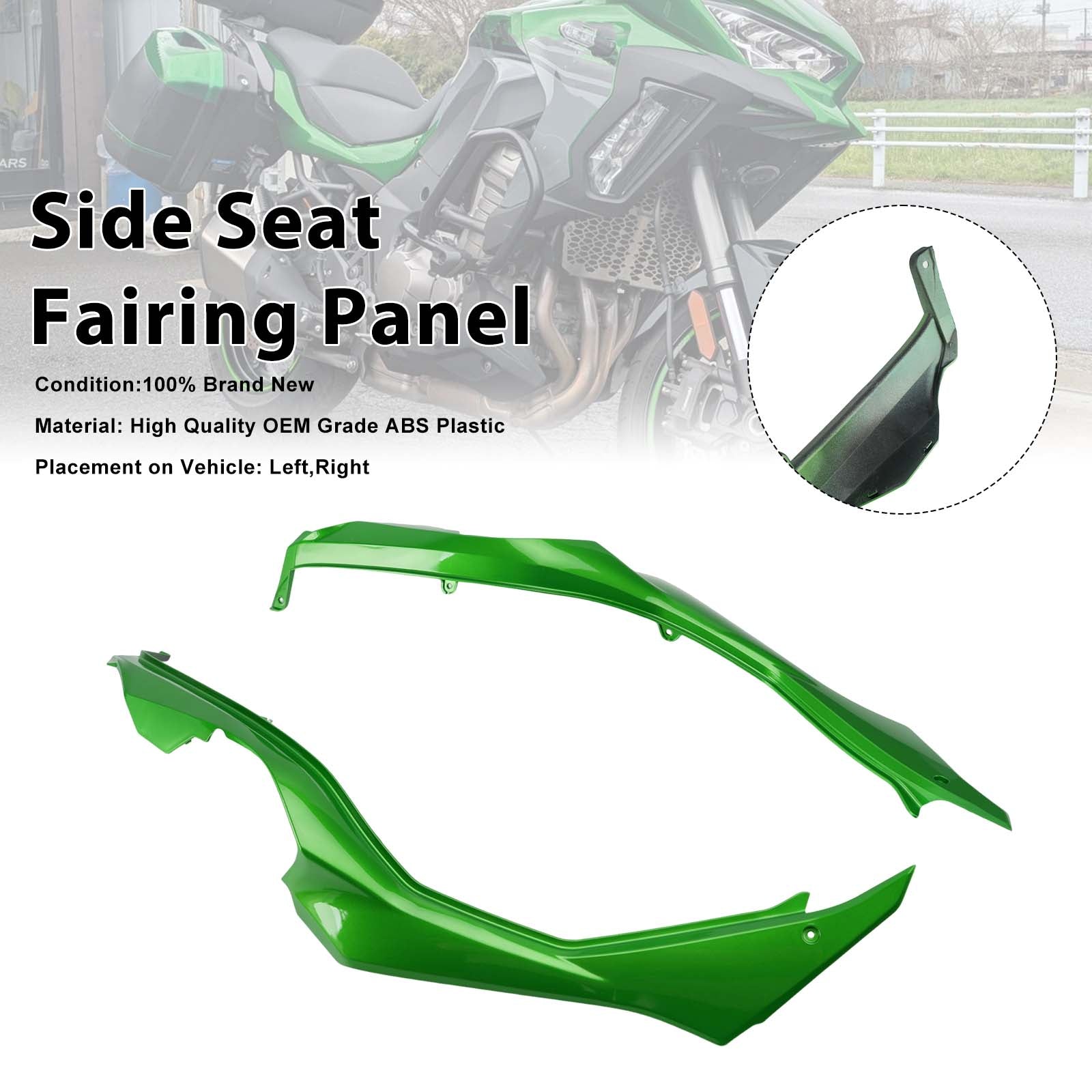 2019-2024 Kawasaki Versys 1000 Side Seat Fairing Guards Cowl