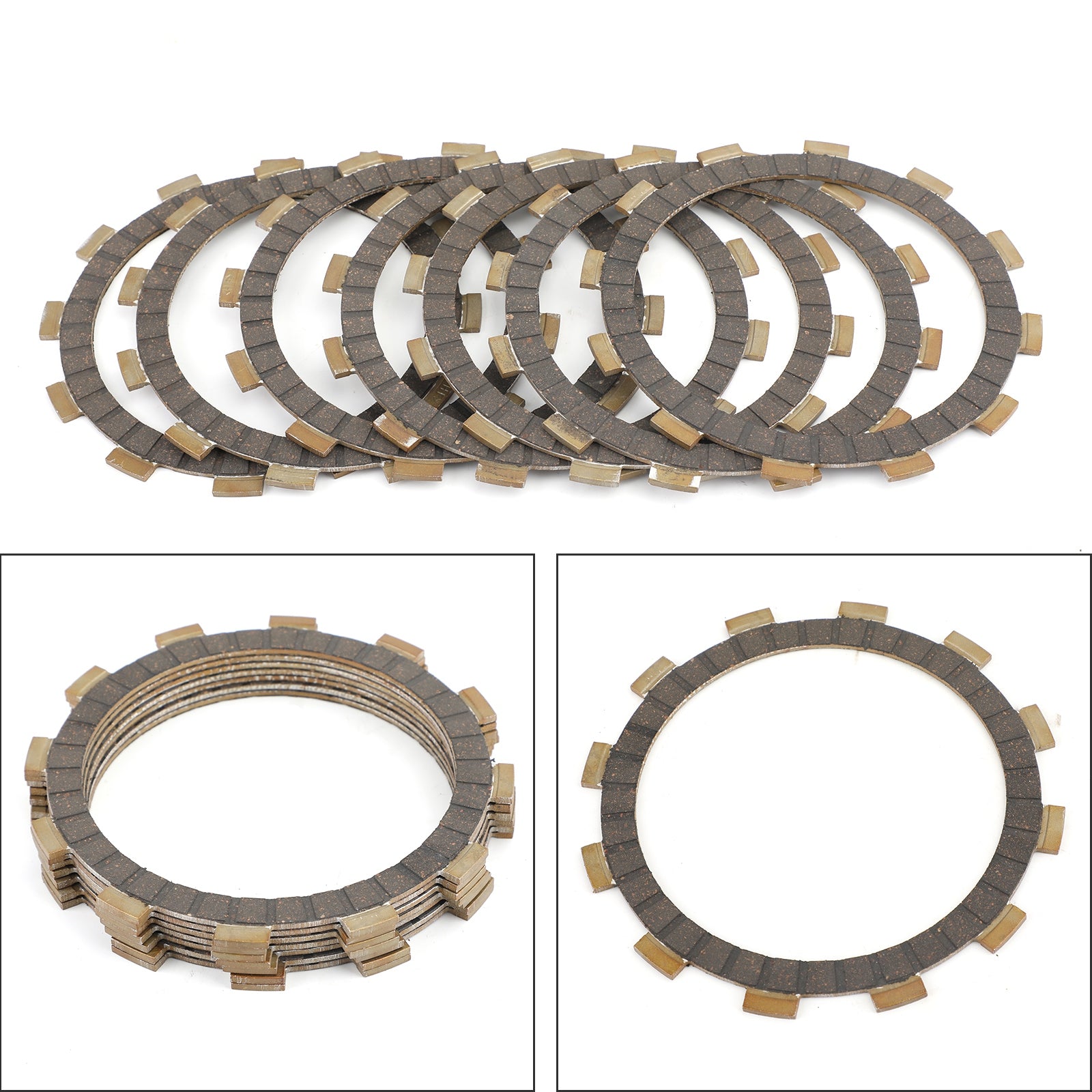Clutch Friction Plate Kit Set für Suzuki GSX400 GS450 GS500 RGV250 1980-2011