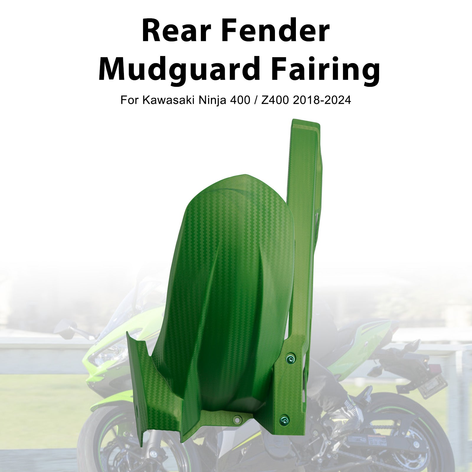 2018+ Kawasaki Ninja 400 Z400 Ninja 500 Z500 Heckfenderverkleidung