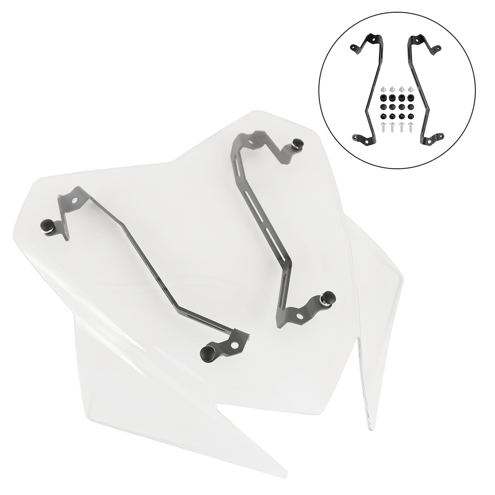 En pare-brise Ajustement pour Ducati Multistrada V4/S/S Sport 2021-2023